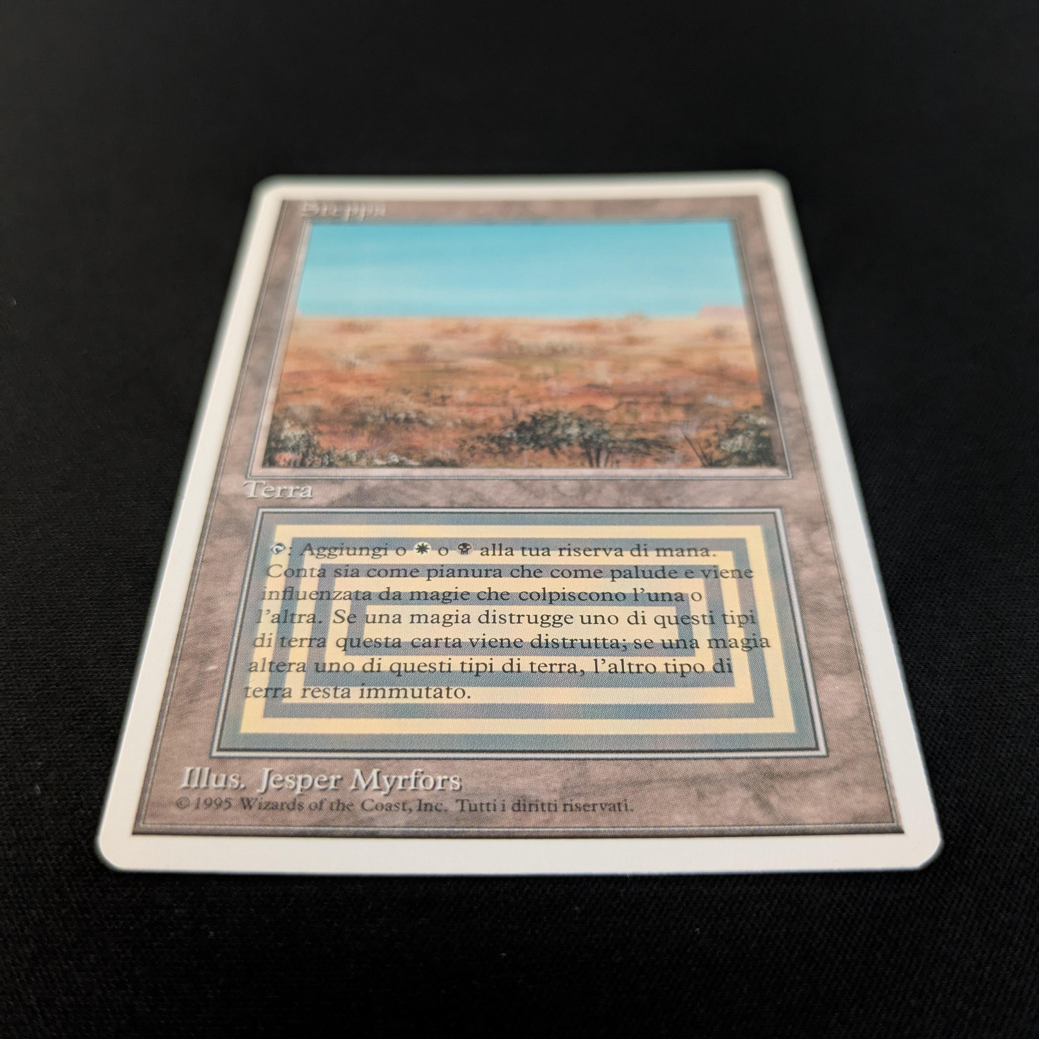 MTG Singles - Scrubland - Foreign White Bordered -