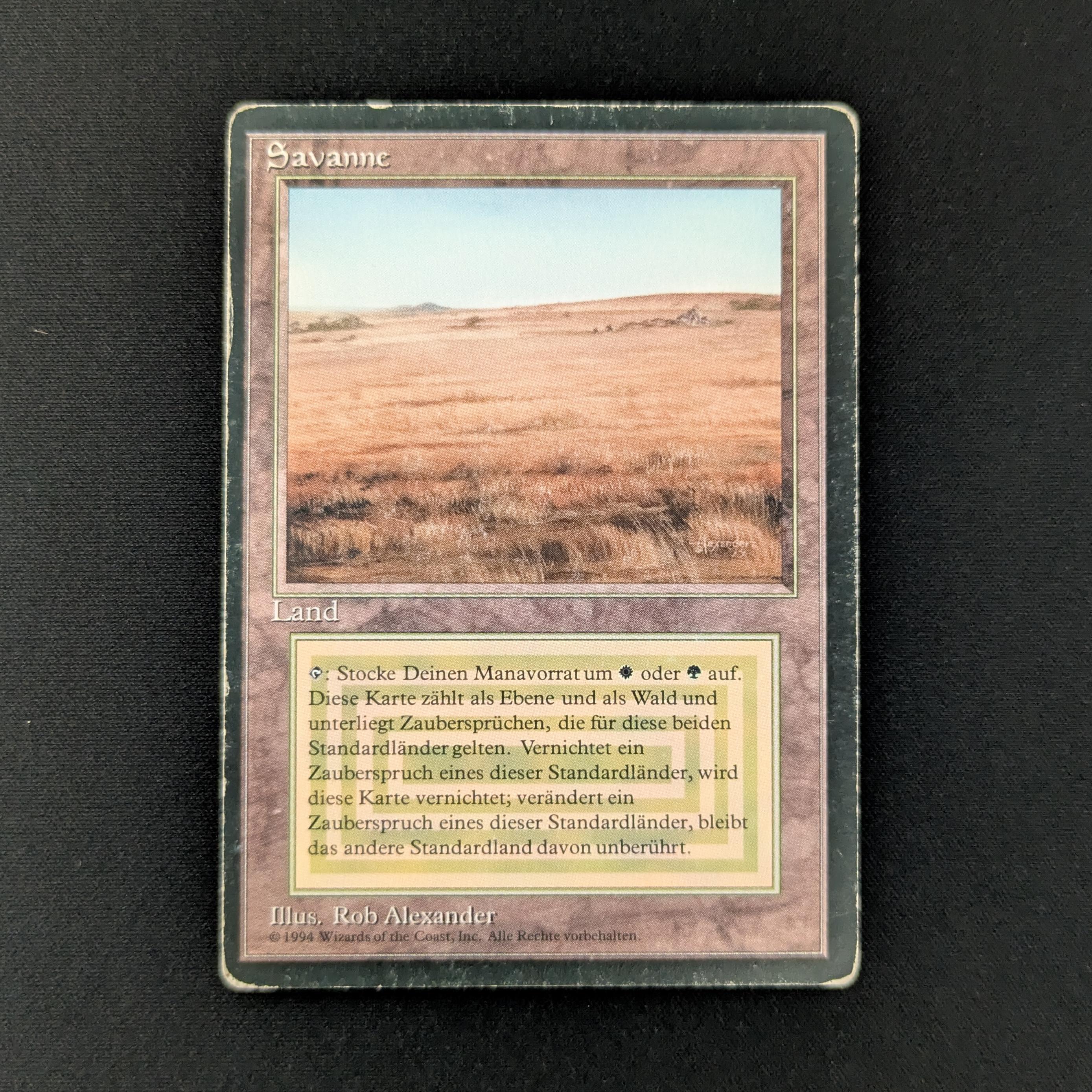 MTG Singles - Savannah - Foreign Black Bordered - German - PO - 28163