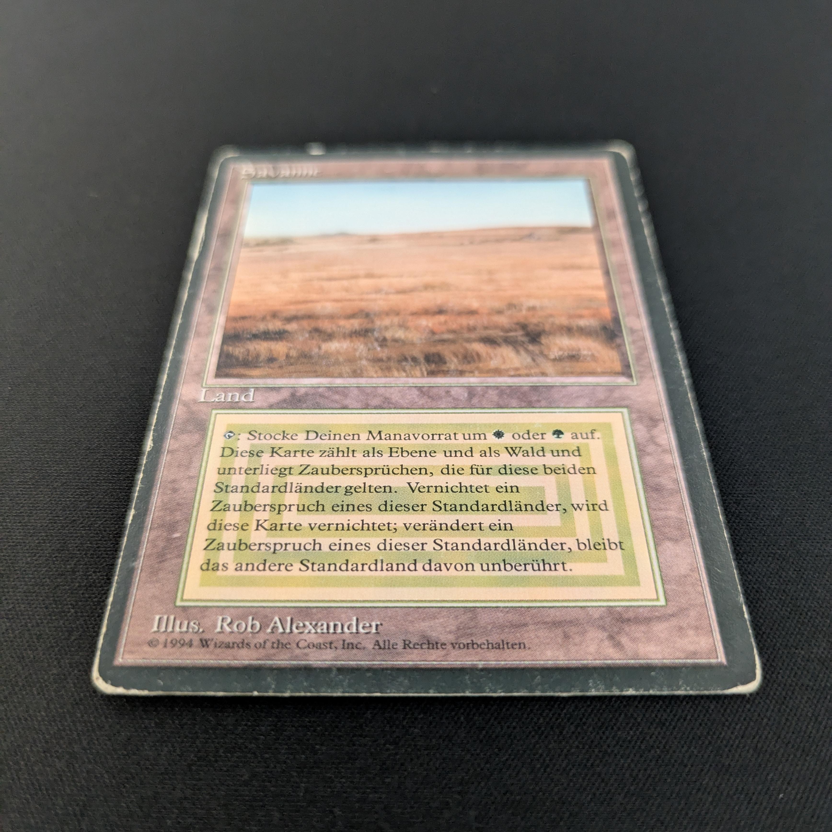 MTG Singles - Savannah - Foreign Black Bordered -