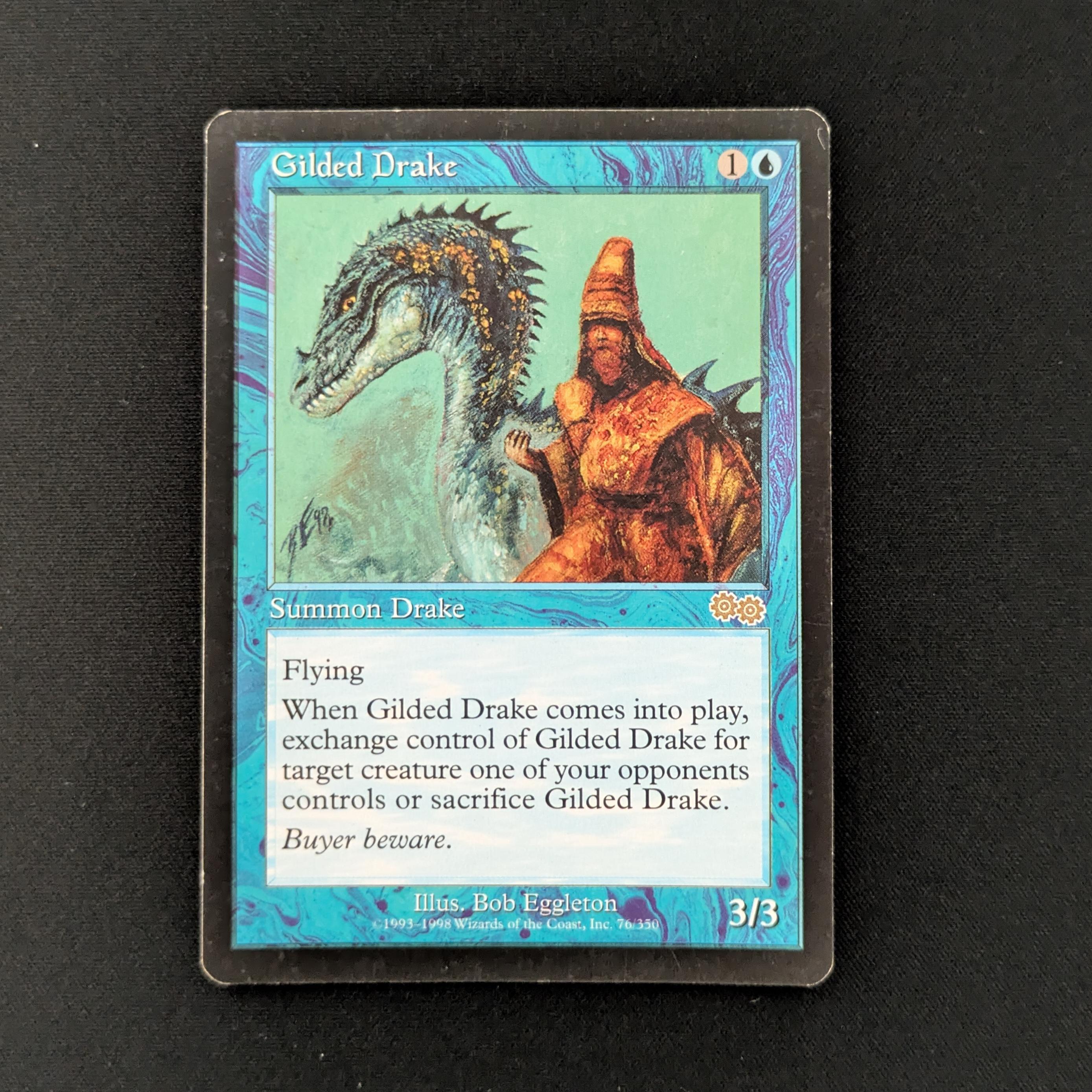 MTG Singles - Gilded Drake - Urza's Saga - English - LP - 28170