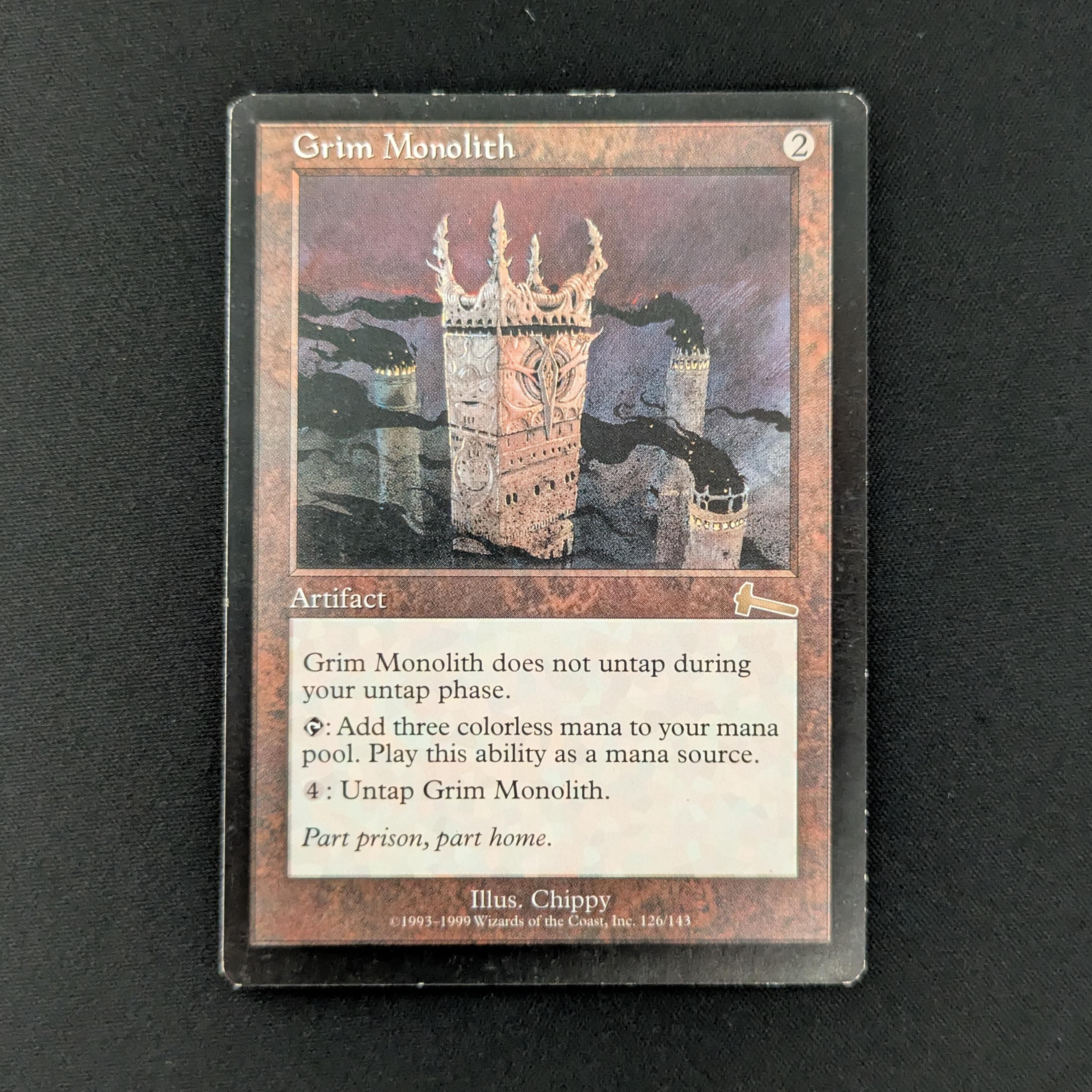 MTG Singles - Grim Monolith - Urza's Legacy - English - GD - 28176