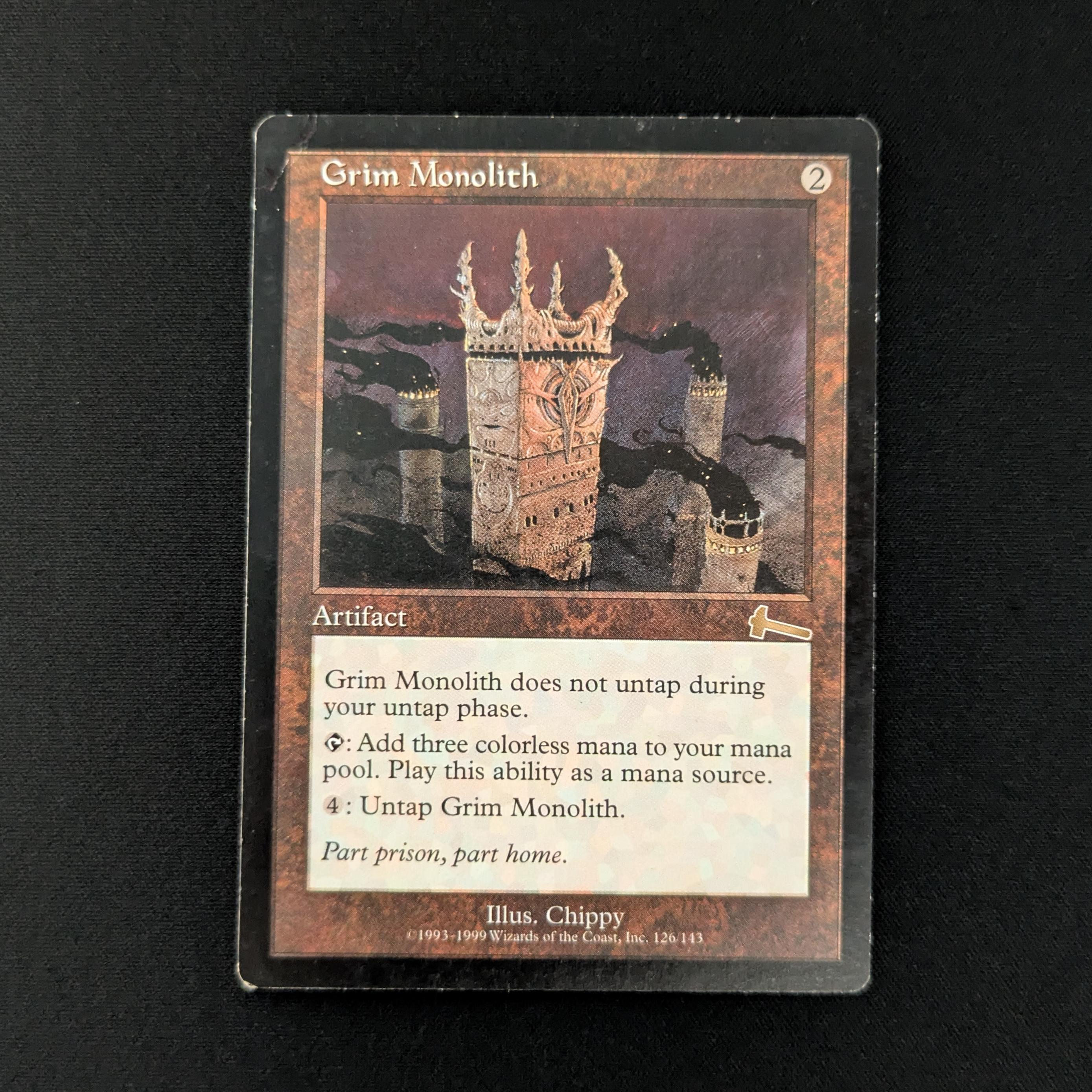MTG Singles - Grim Monolith - Urza's Legacy - English - PO - INKED - 28177