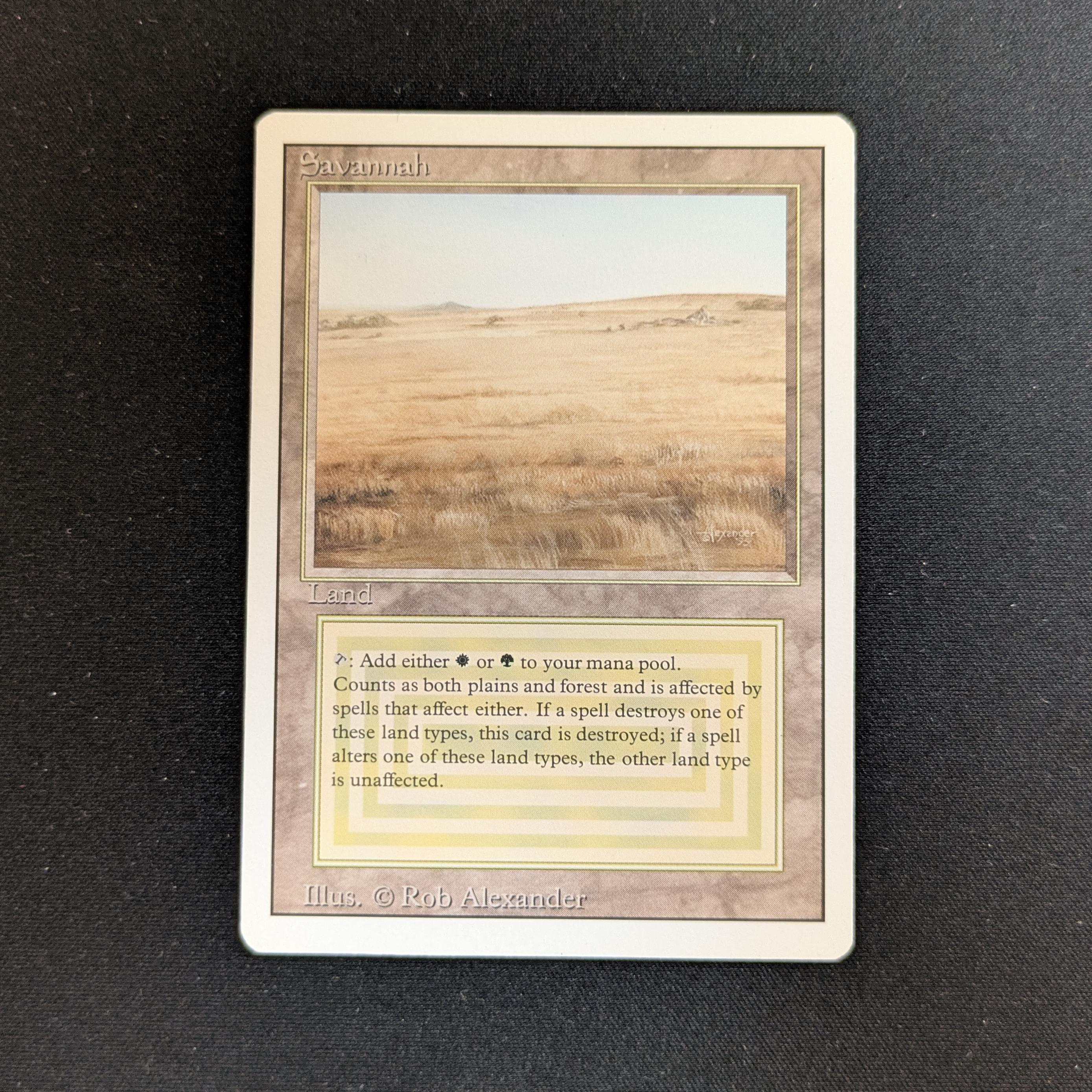 MTG Singles - Savannah - Revised - GD - DING - 28266