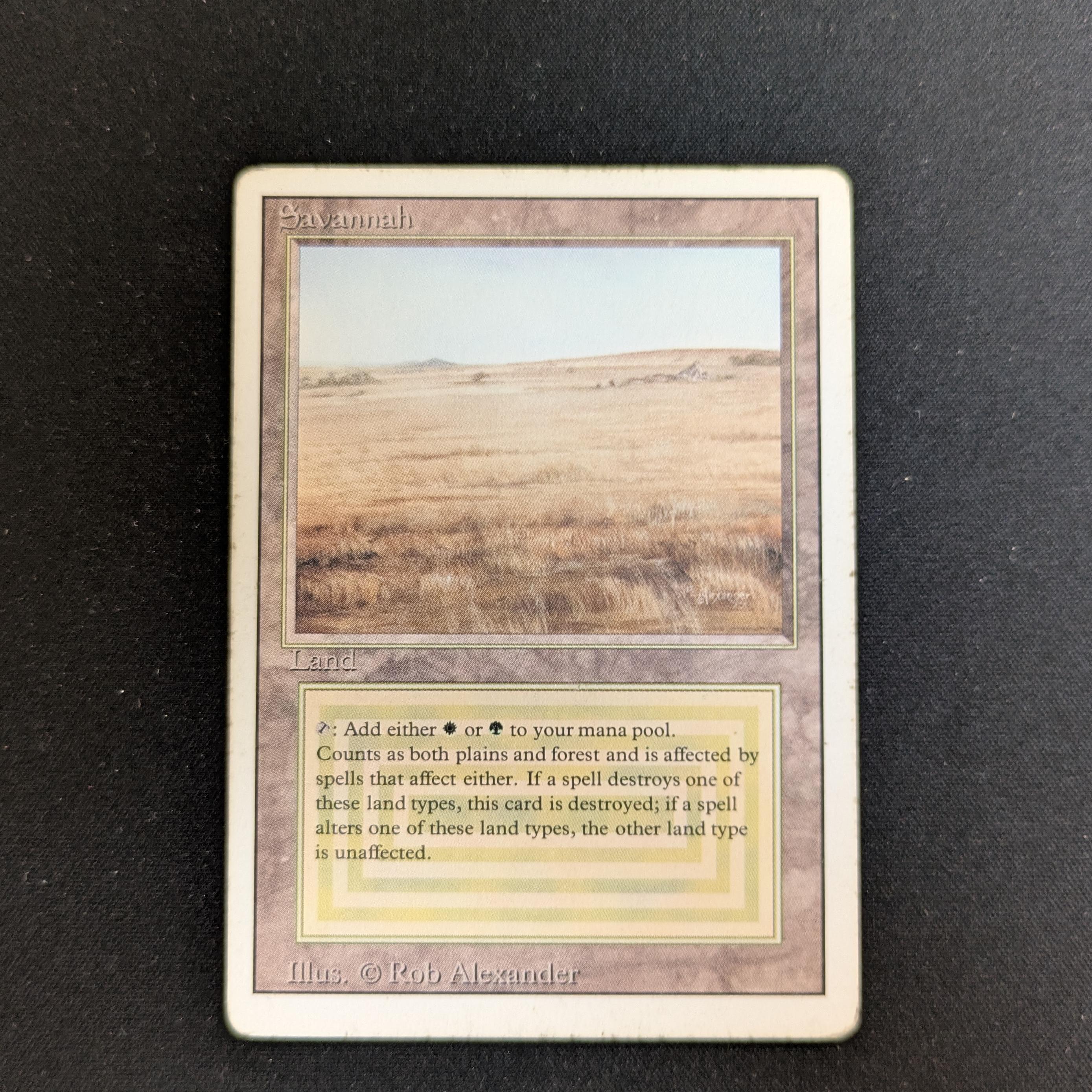 MTG Singles - Savannah - Revised - PL - 28267