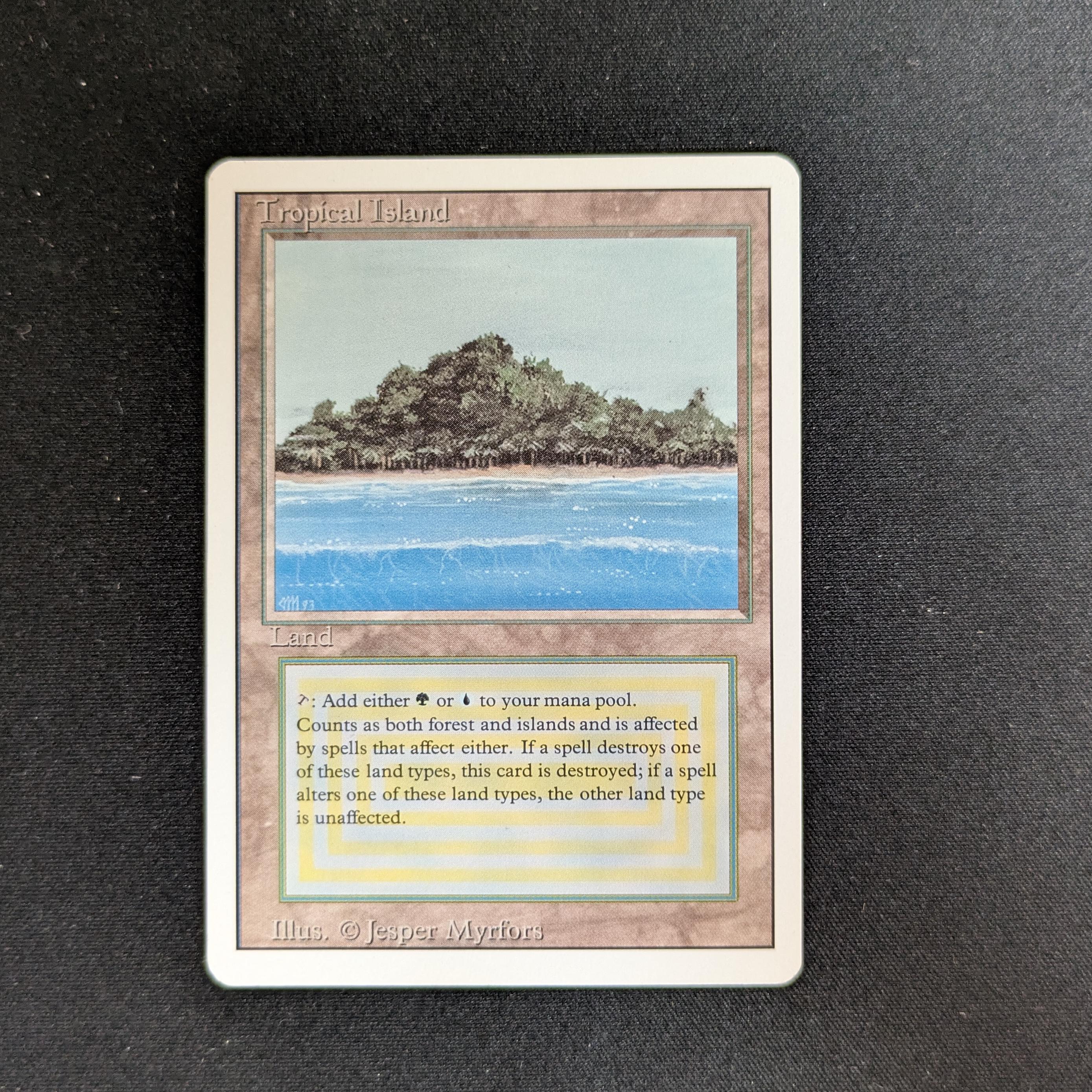 MTG Singles - Tropical Island - Revised - GD - 28279