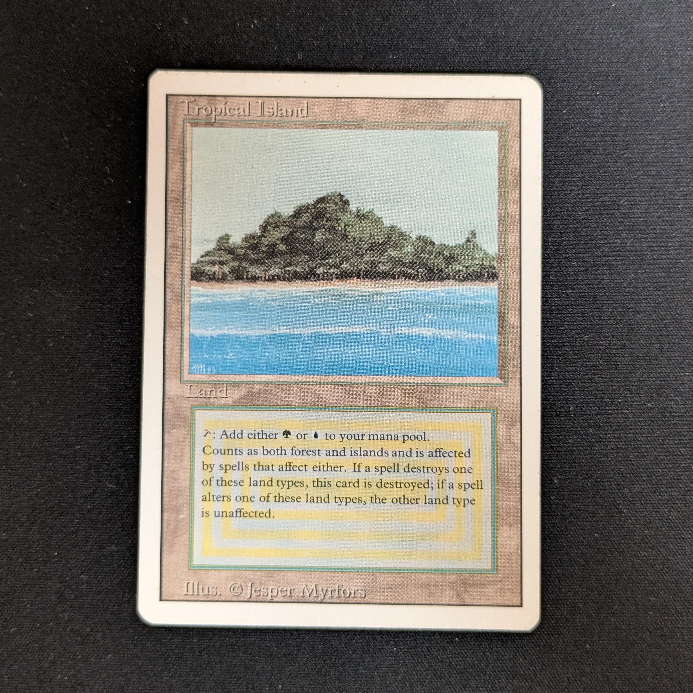 MTG Singles - Tropical Island - Revised - PL - 28283