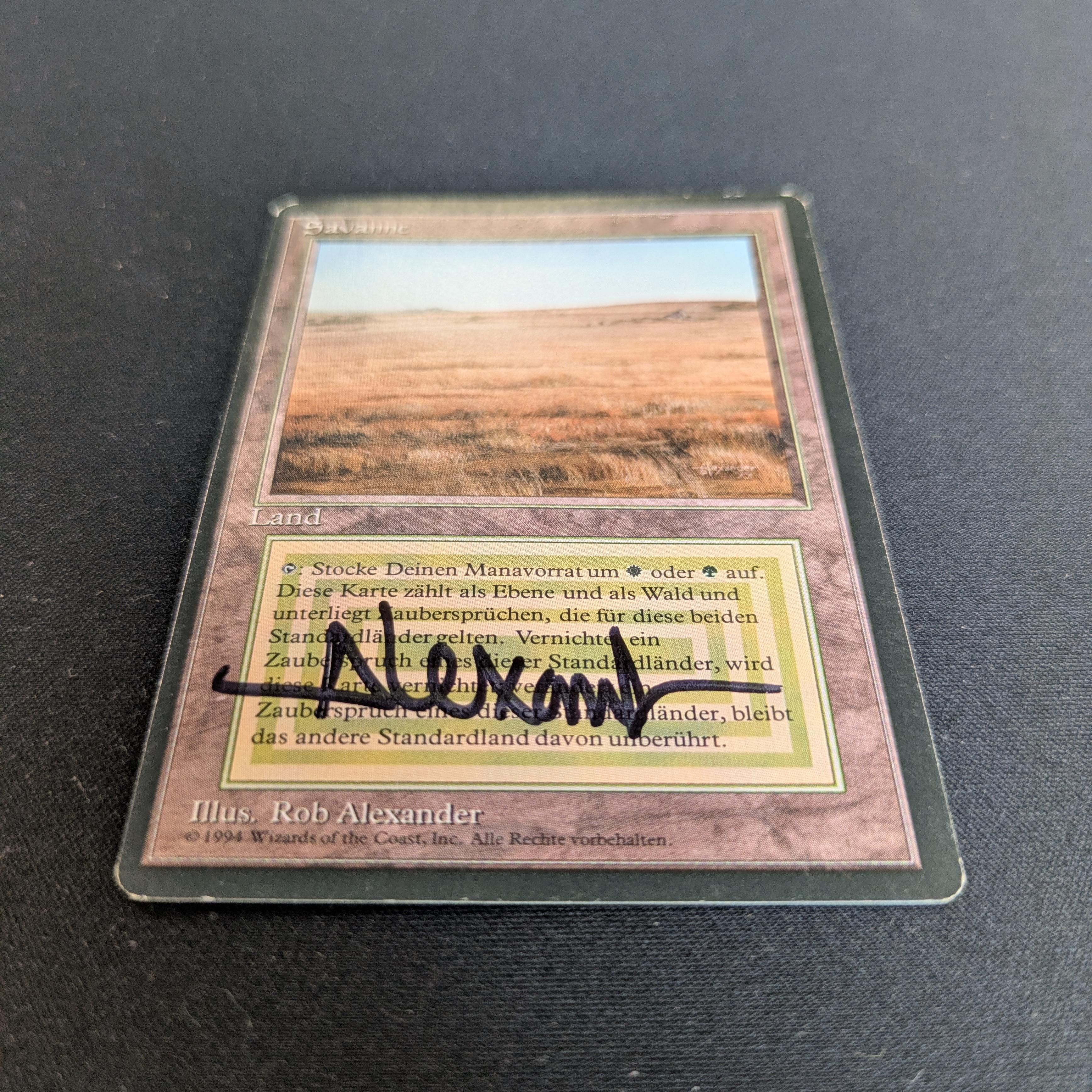 MTG Singles - Savannah - Foreign Black Bordered -
