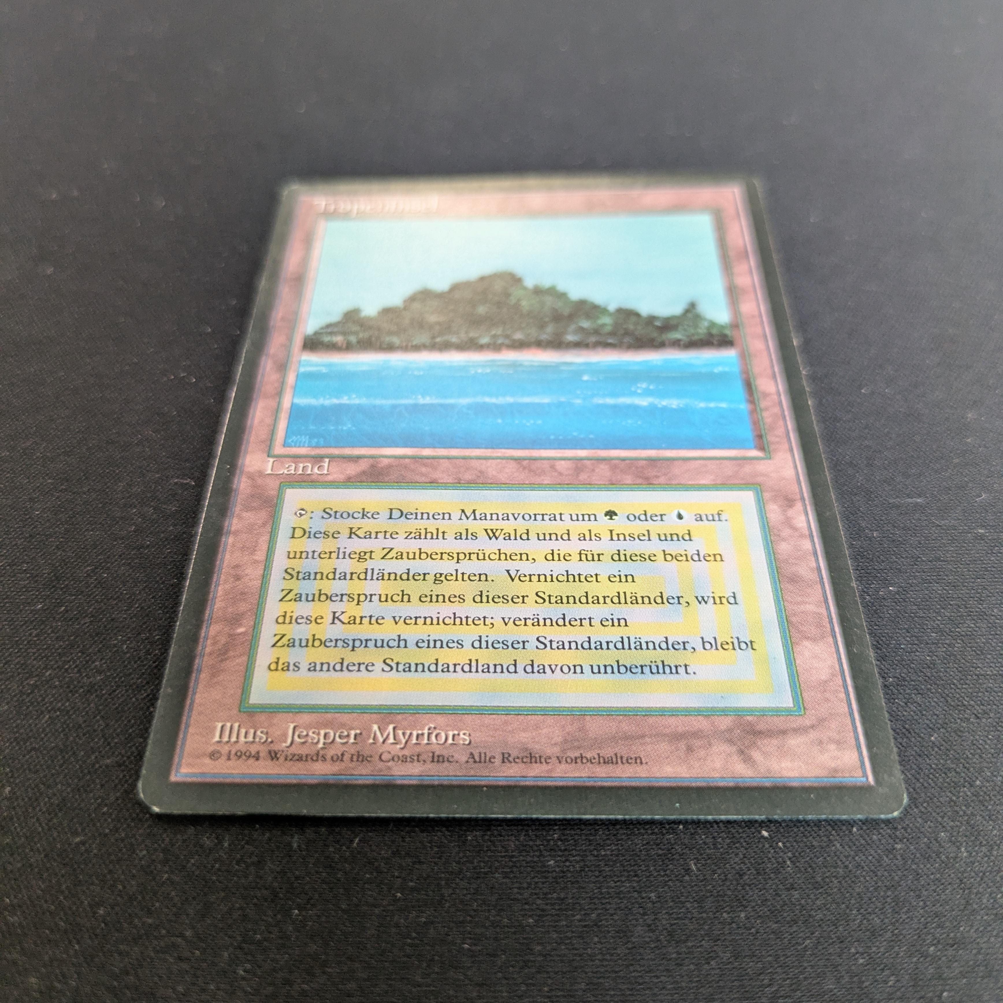 MTG Singles - Tropical Island - Foreign Black Bordered -