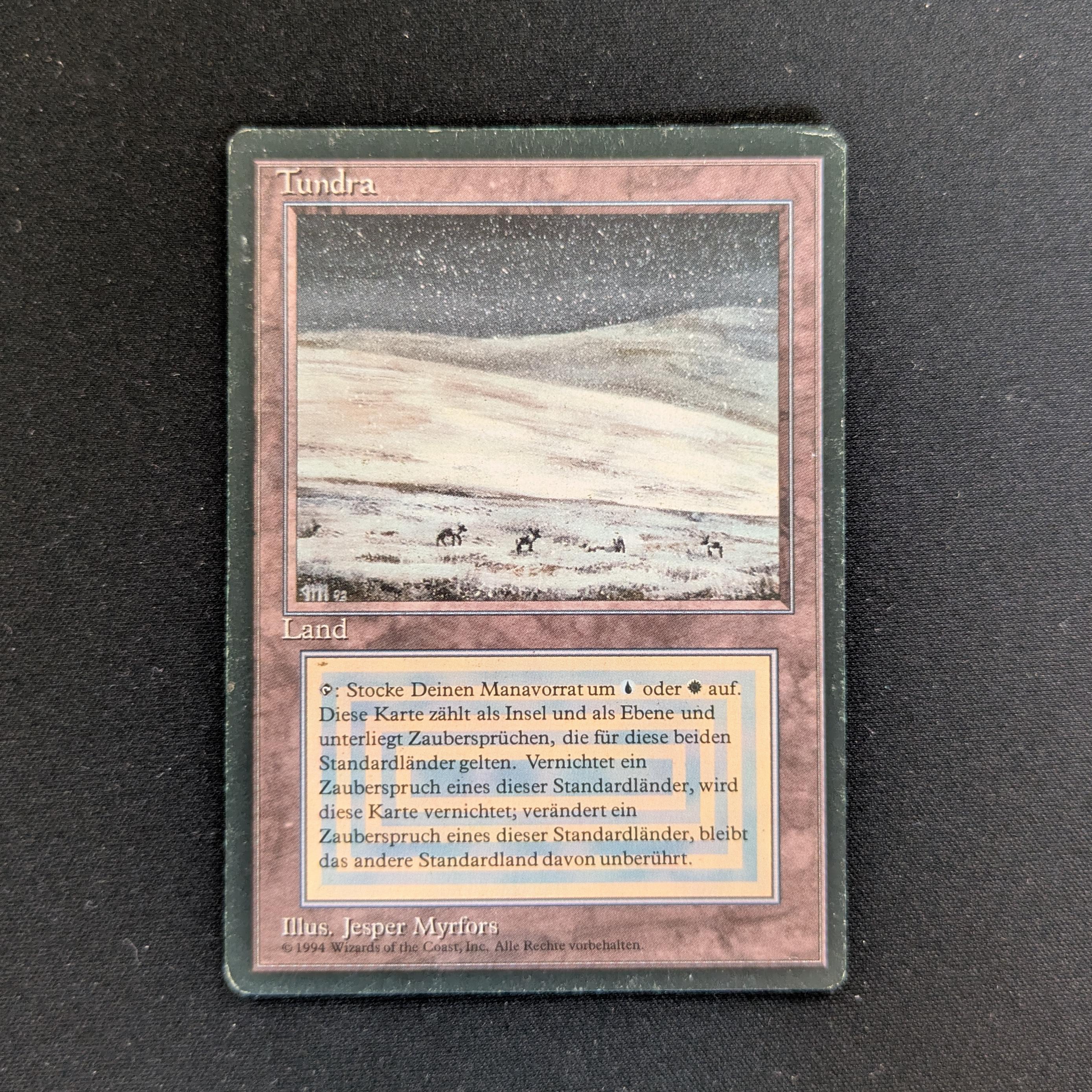 MTG Singles - Tundra - Foreign Black Bordered -