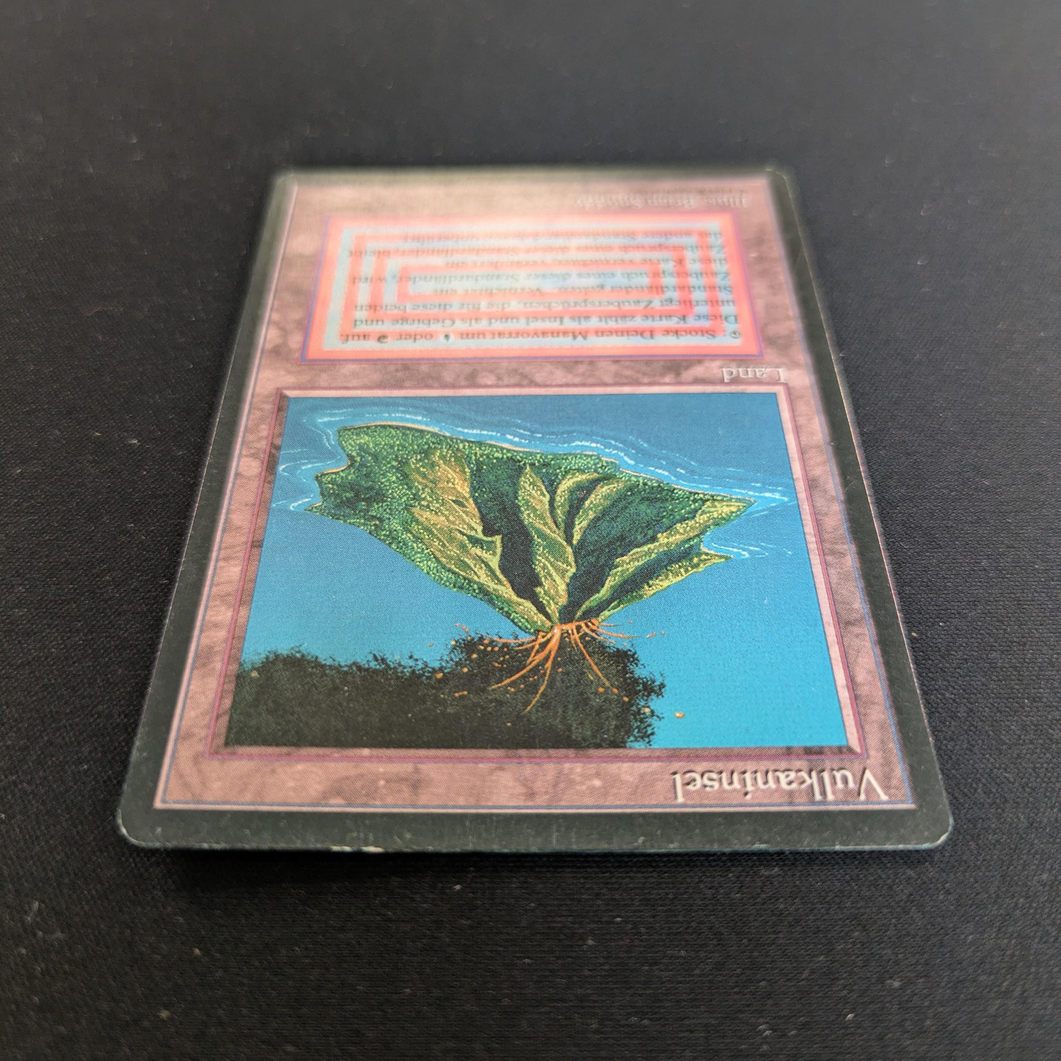 MTG Singles - Volcanic Island - Foreign Black Bordered -