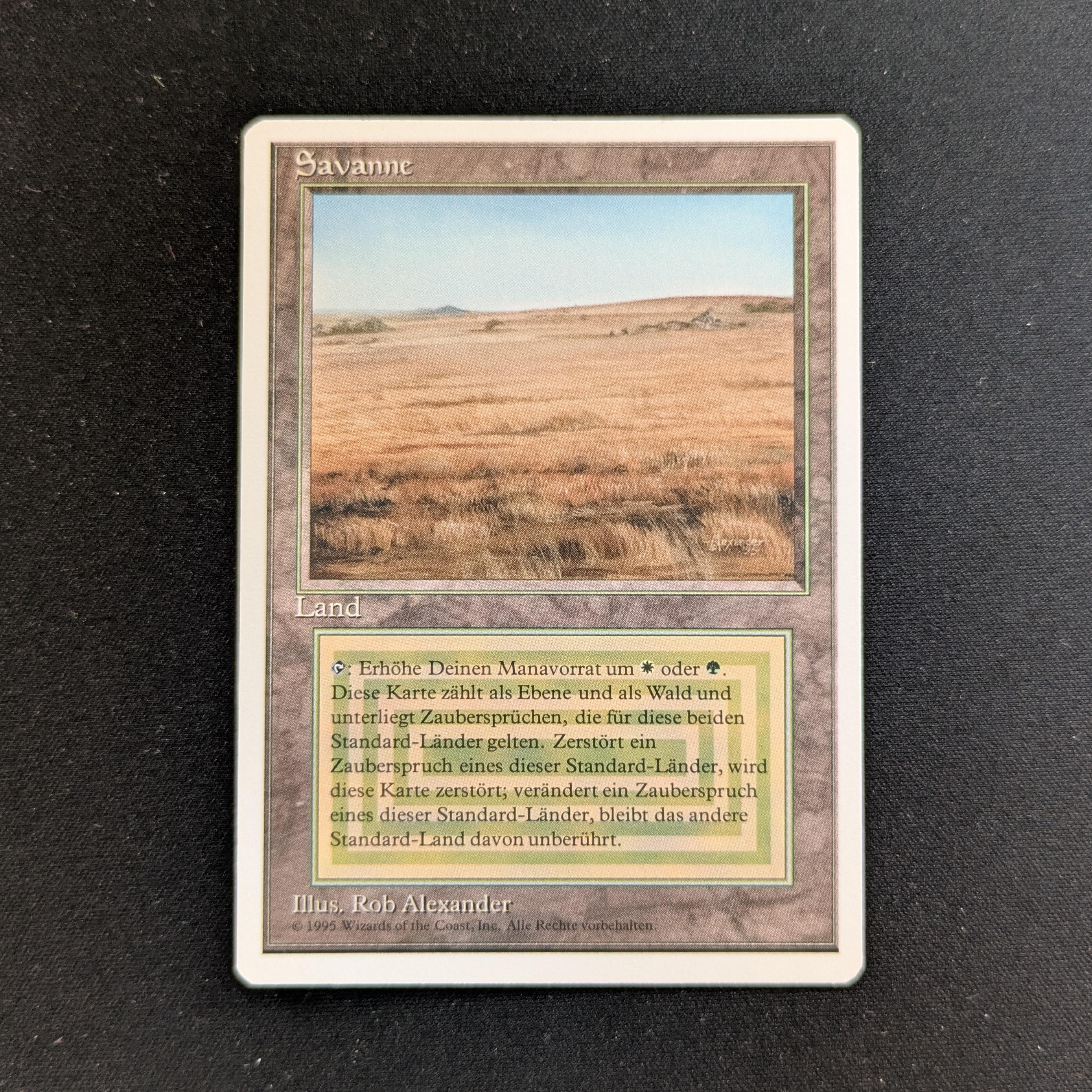 MTG Singles - Savannah - Foreign White Bordered - German - NM - 28316
