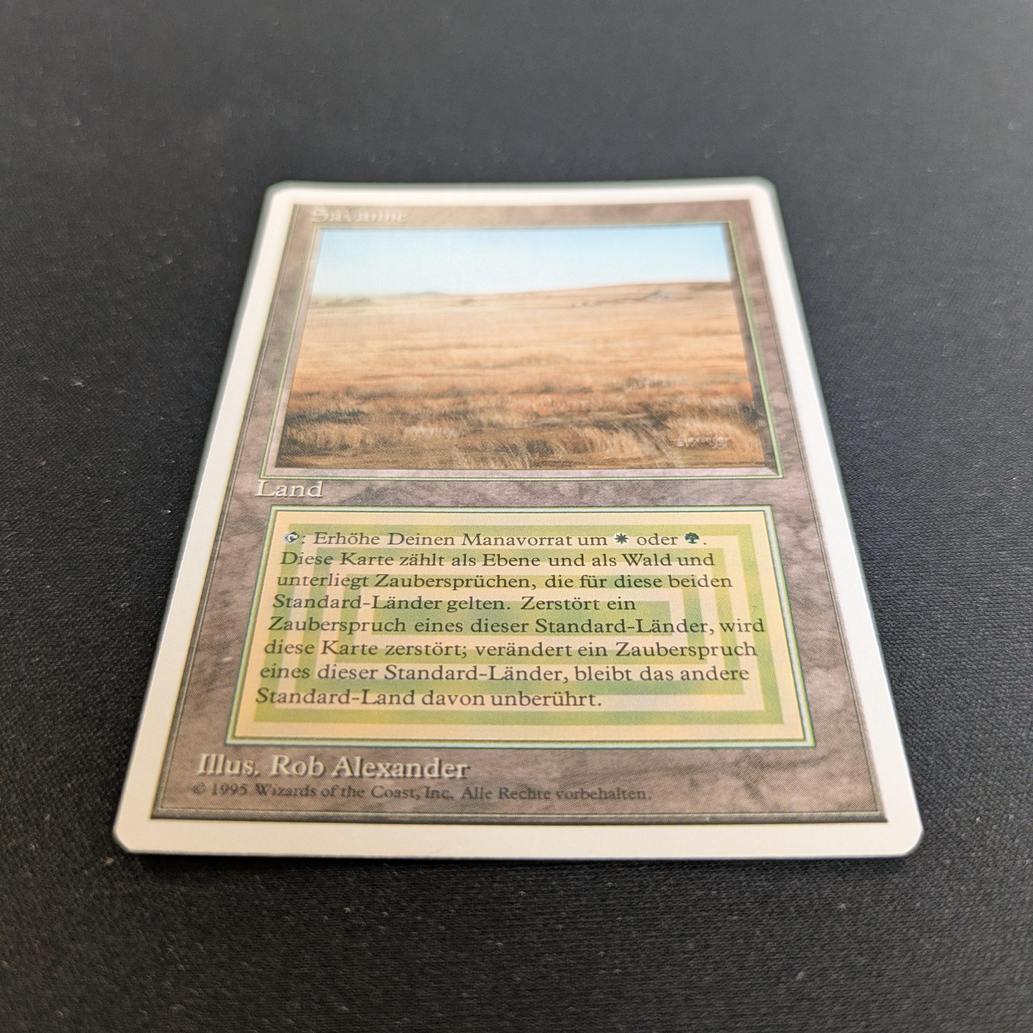 MTG Singles - Savannah - Foreign White Bordered -
