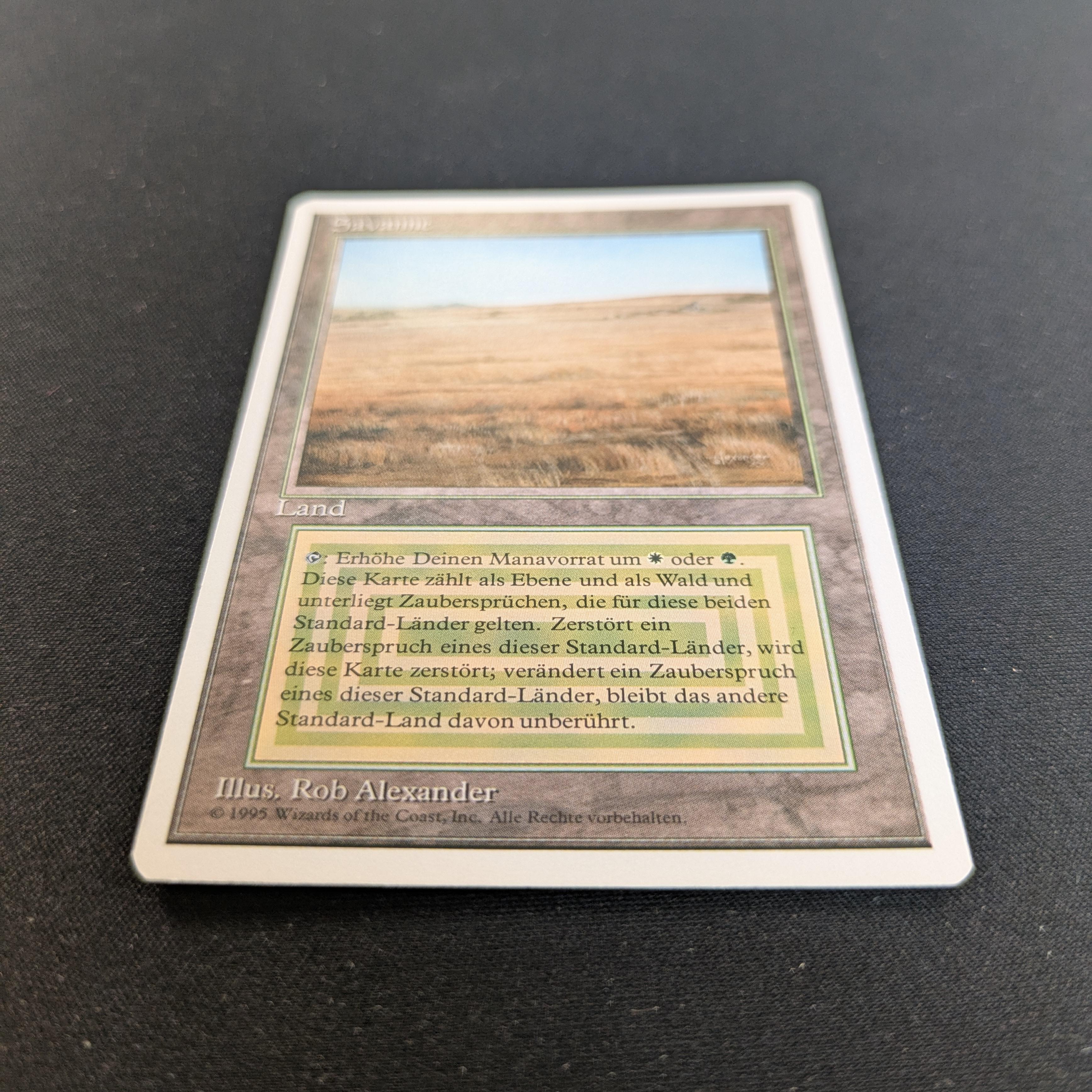 MTG Singles - Savannah - Foreign White Bordered -