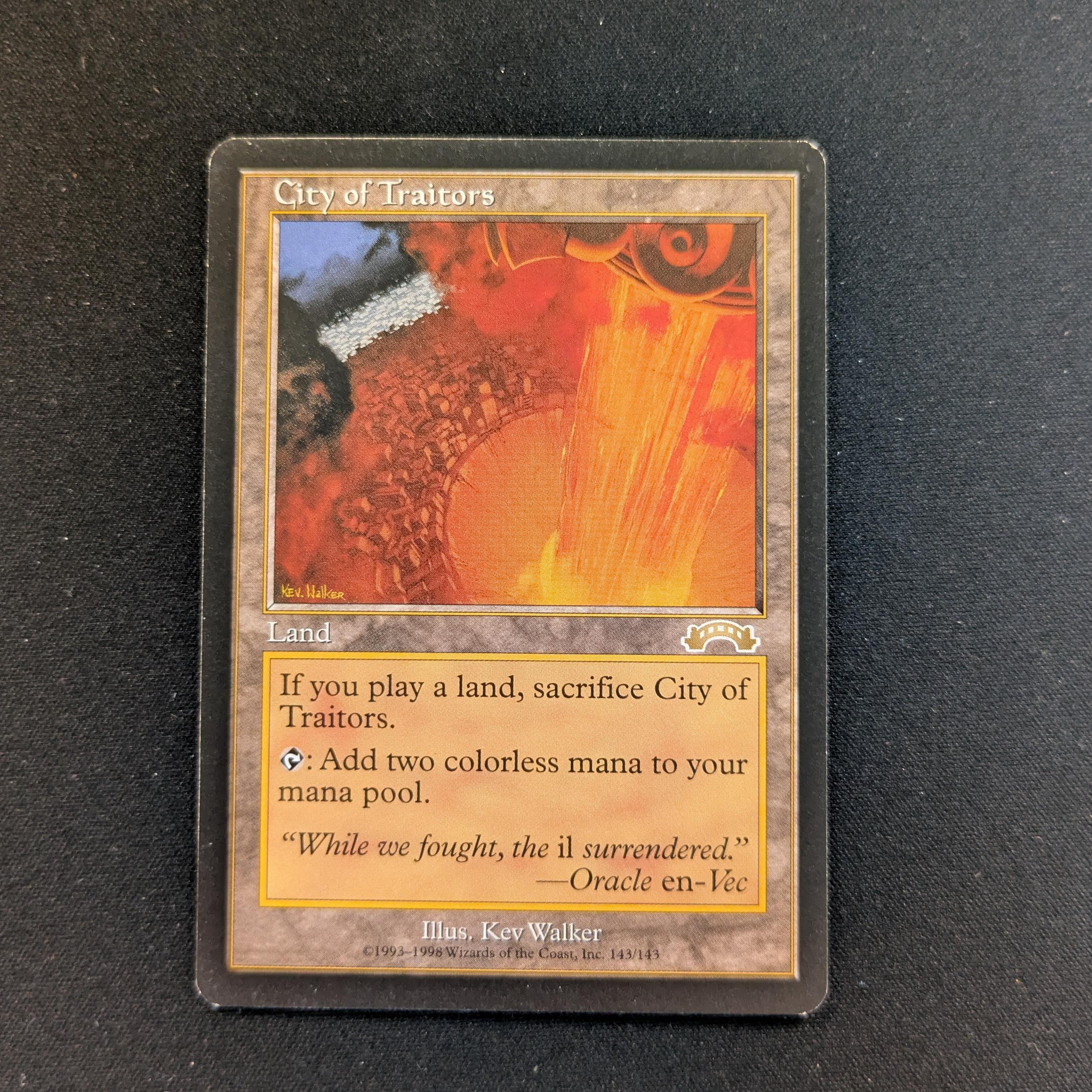MTG Singles - City of Traitors - Exodus - English - GD - 28336