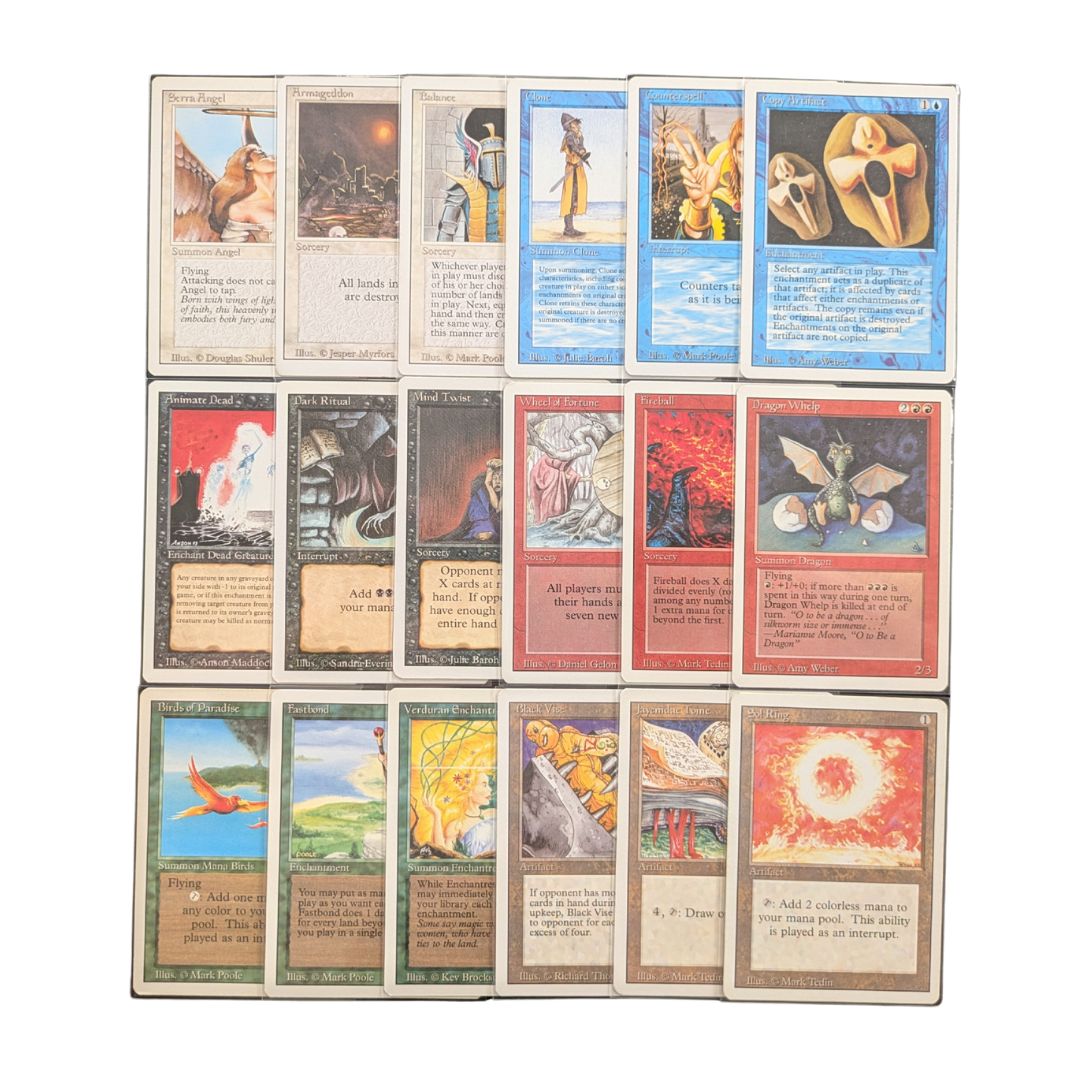 MTG Singles - Full Set - Revised - NM-GD, NO DUALS -