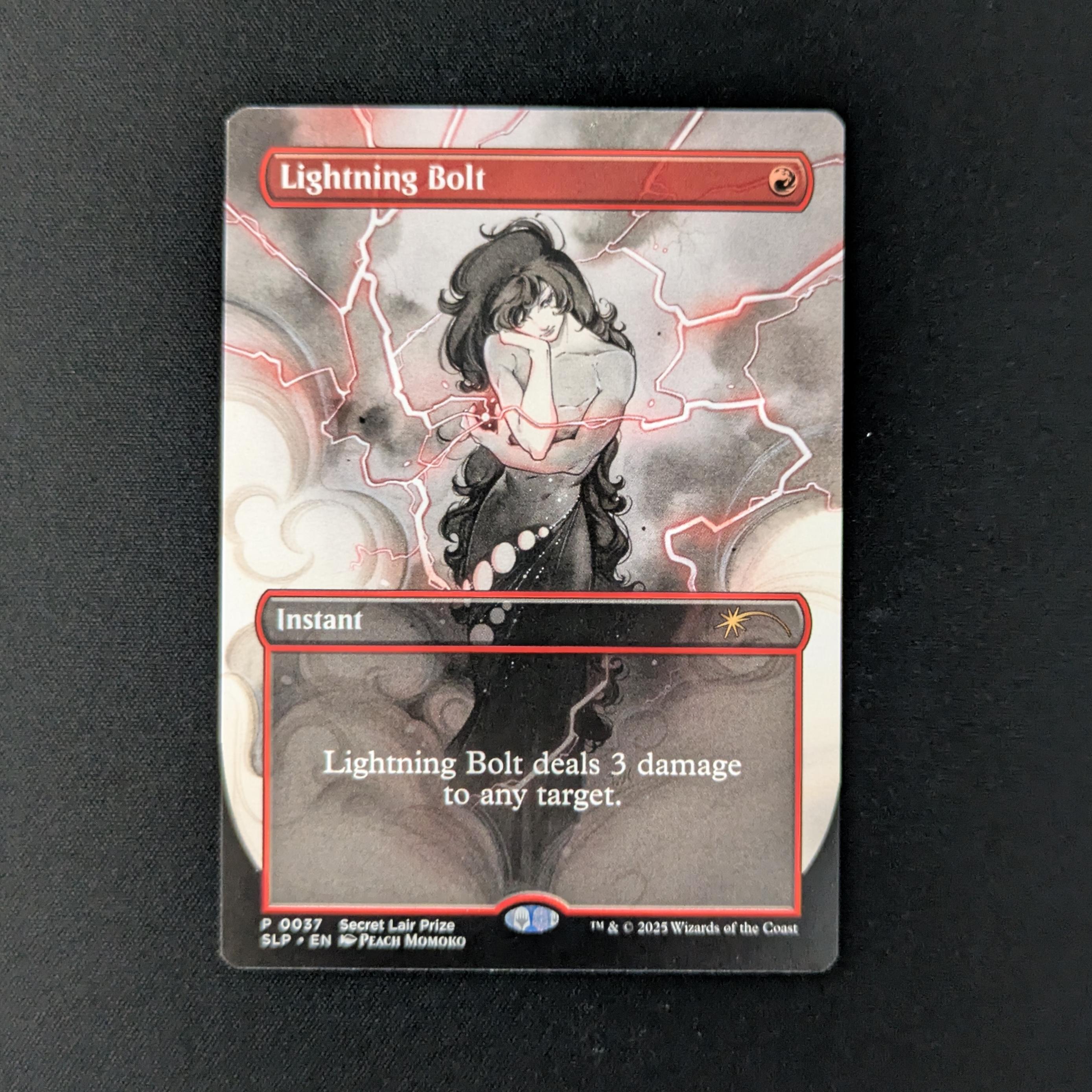 MTG Singles - Lighntning Bolt - DCI Promos - NM -