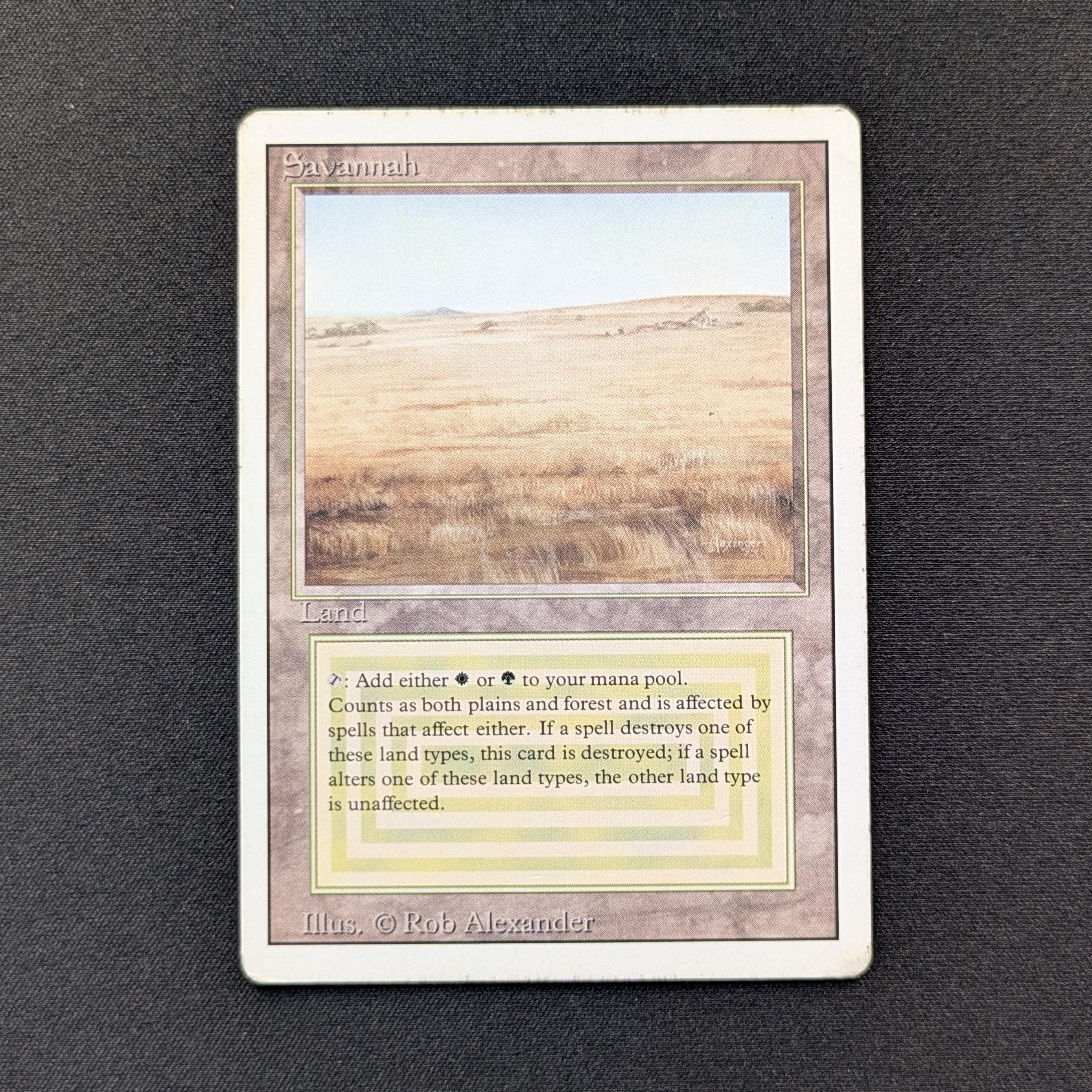 MTG Singles - Savannah - Revised - PL - 28537