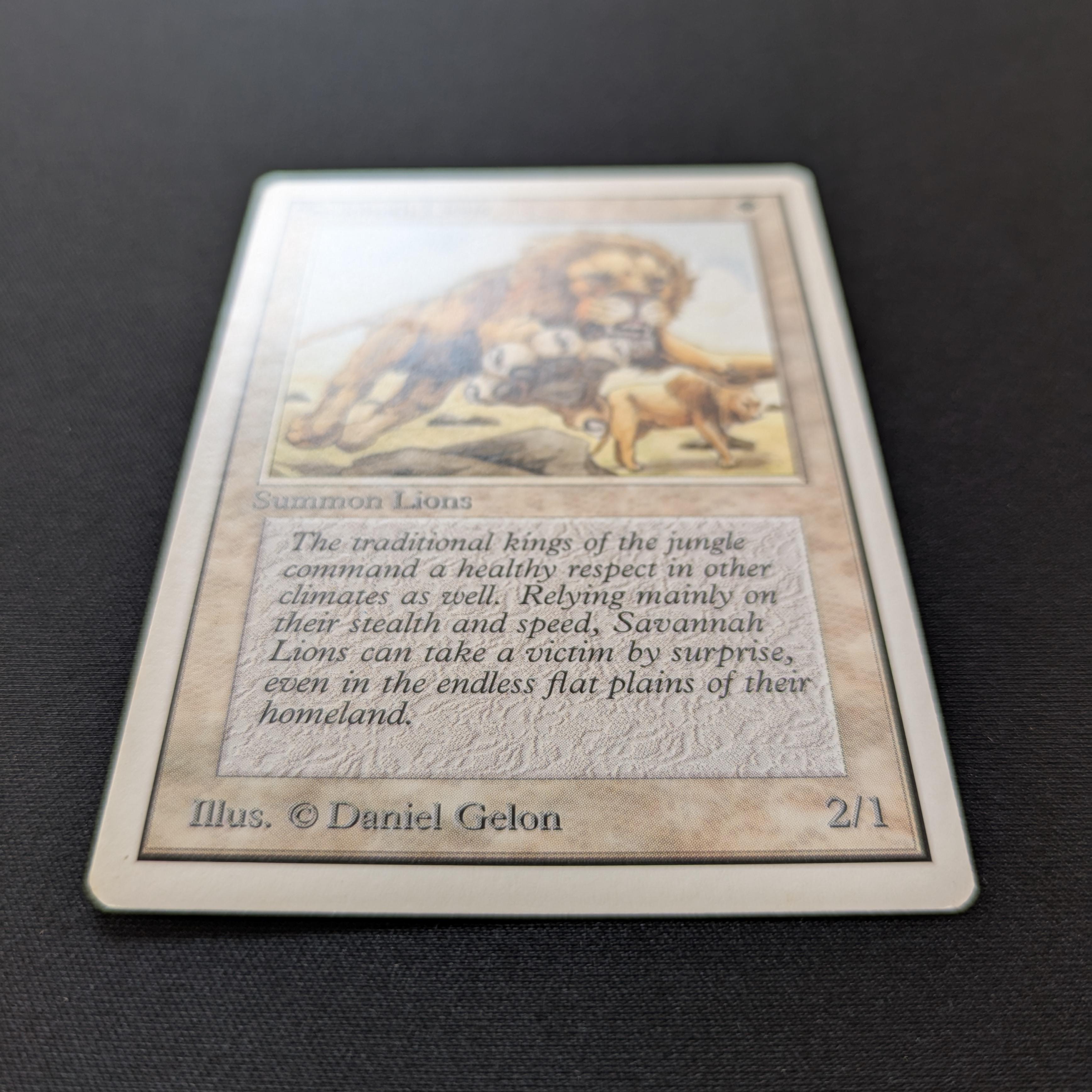 MTG Singles - Savannah Lions - Unlimited -