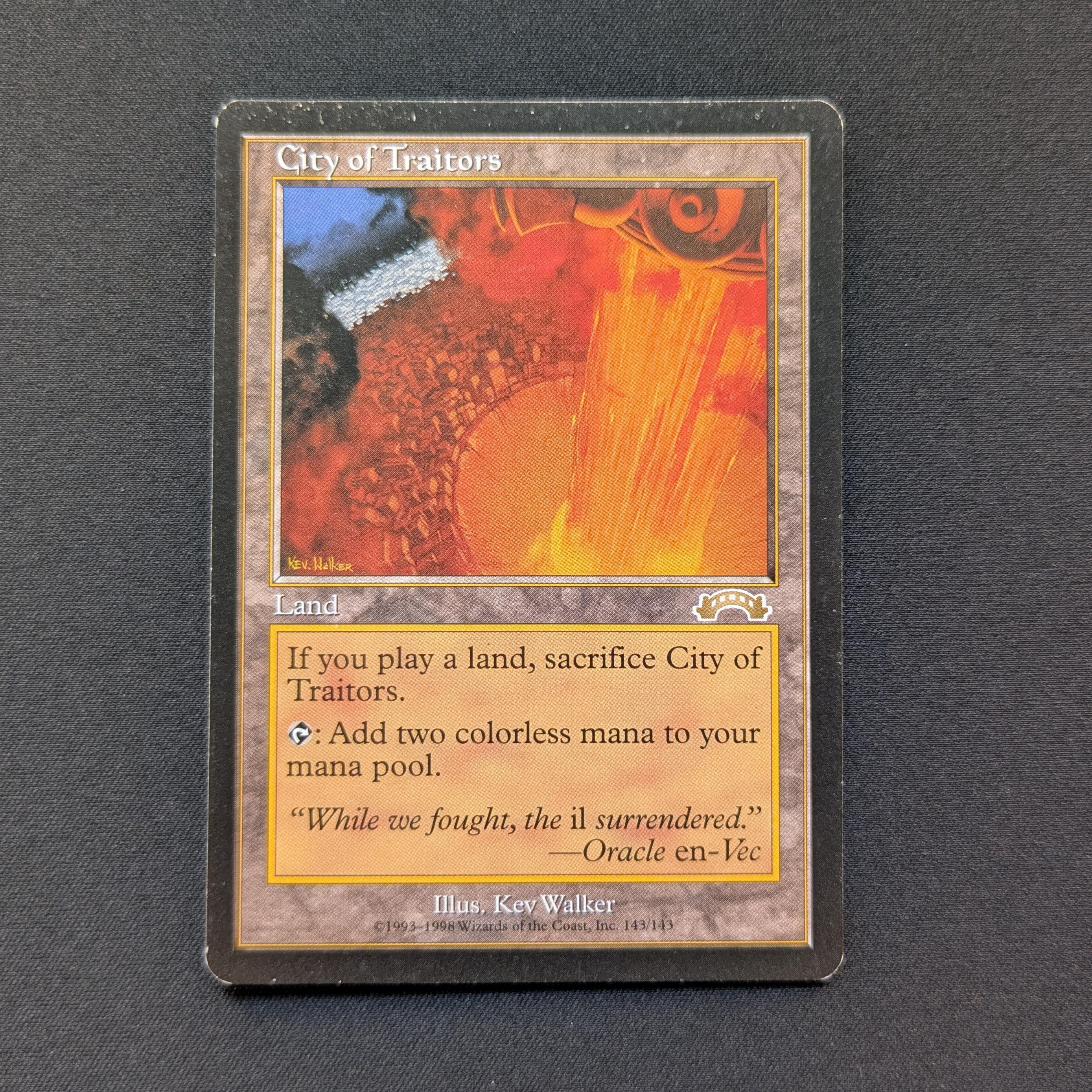 MTG Singles - City of Traitors - Exodus - English - EX - 28571