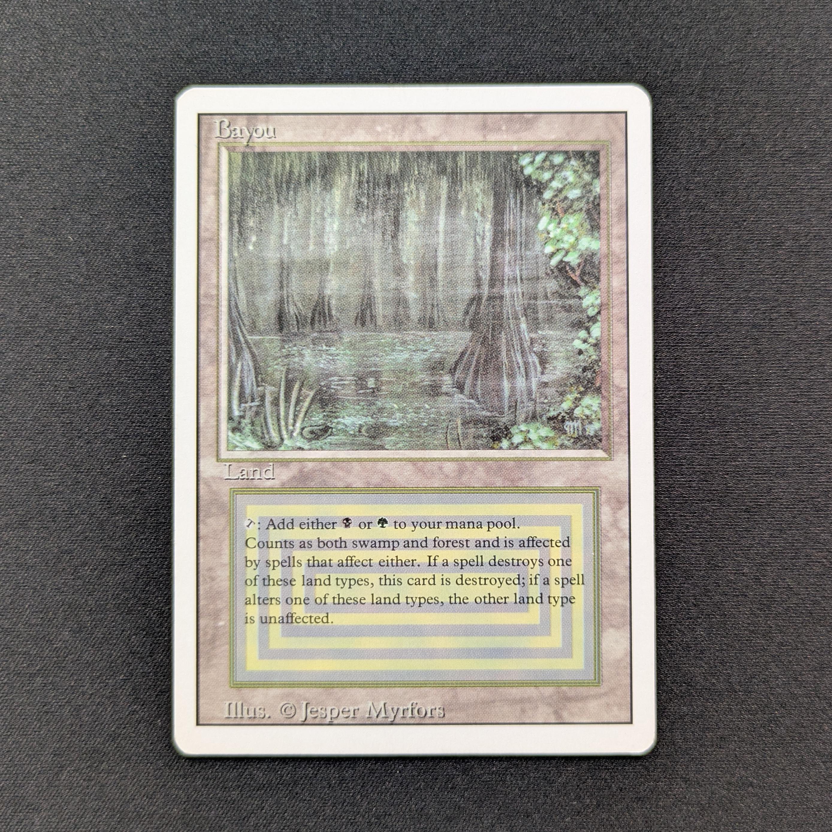 MTG Singles - Bayou - Revised - LP - 28584