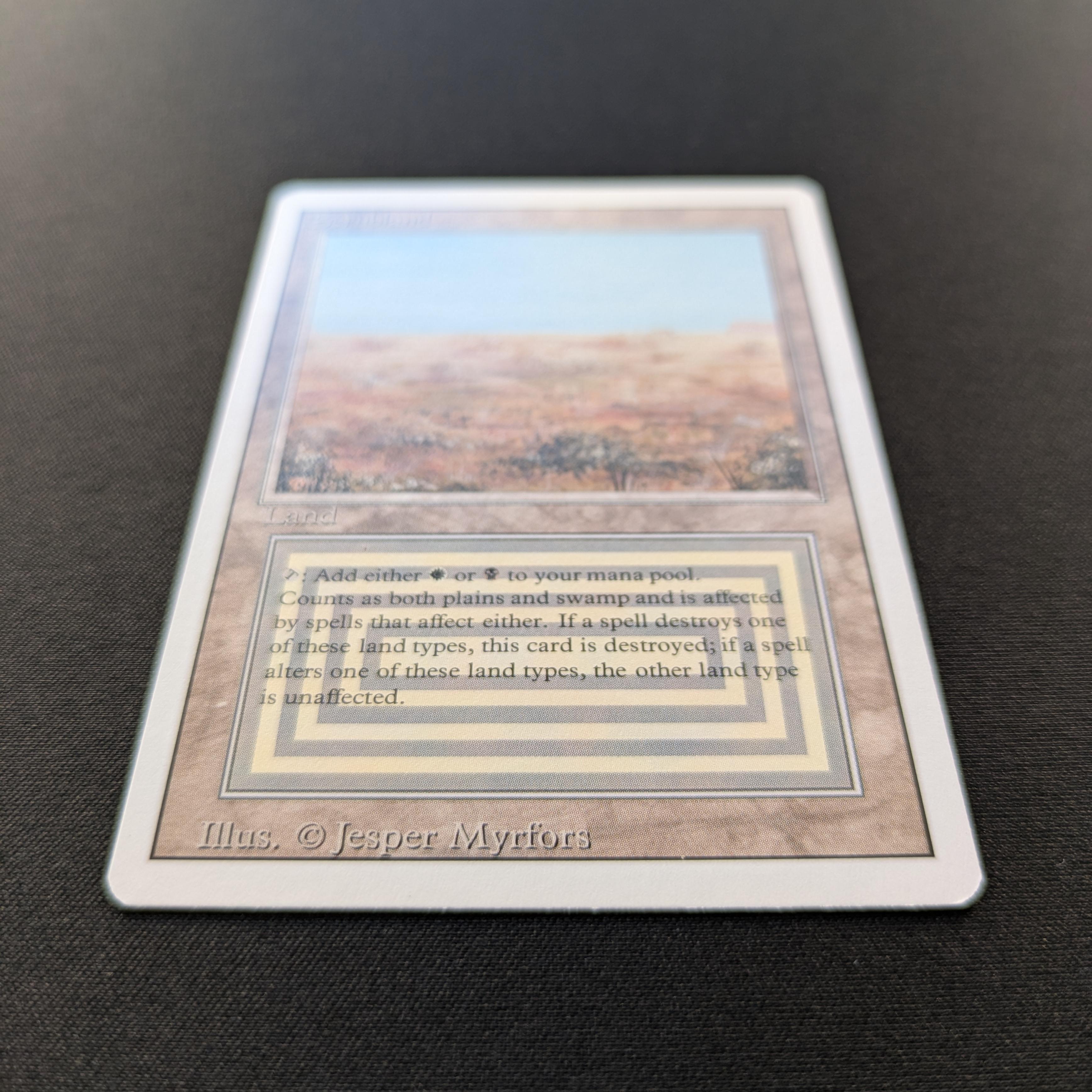 MTG Singles - Scrubland - Revised -