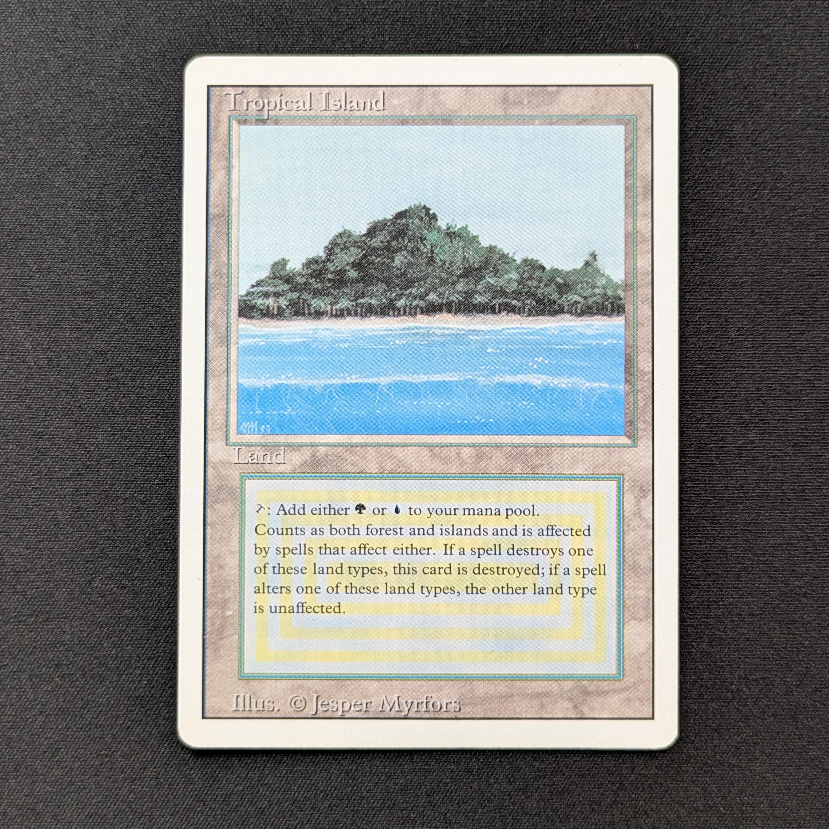 MTG Singles - Tropical Island - Revised - GD - 28624