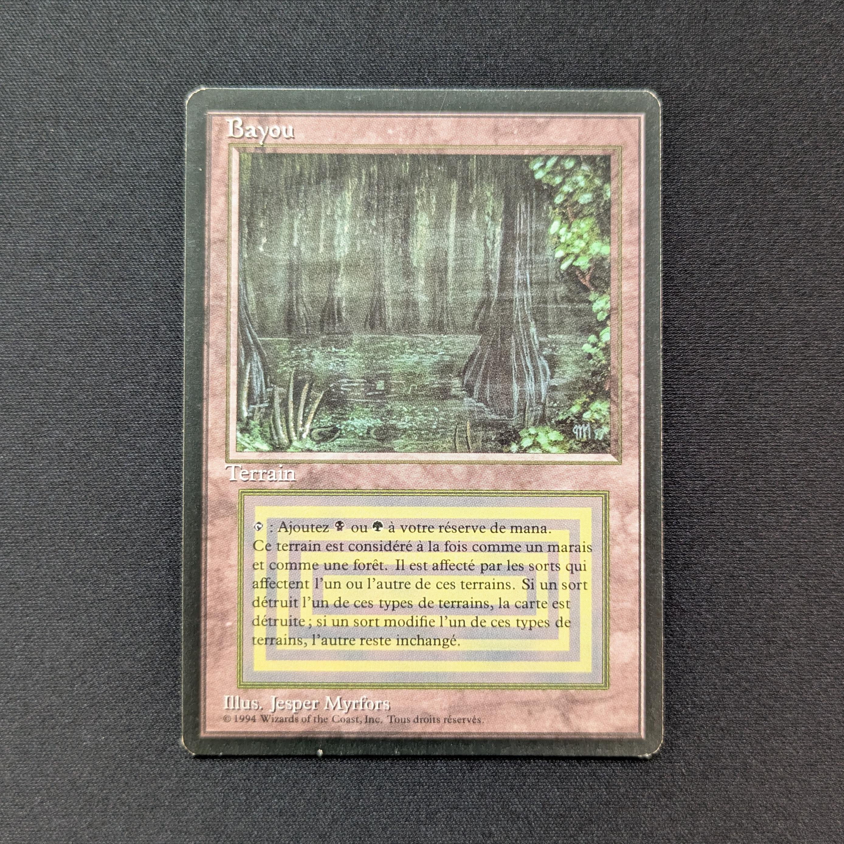 MTG Singles - Bayou - Foreign Black Bordered -