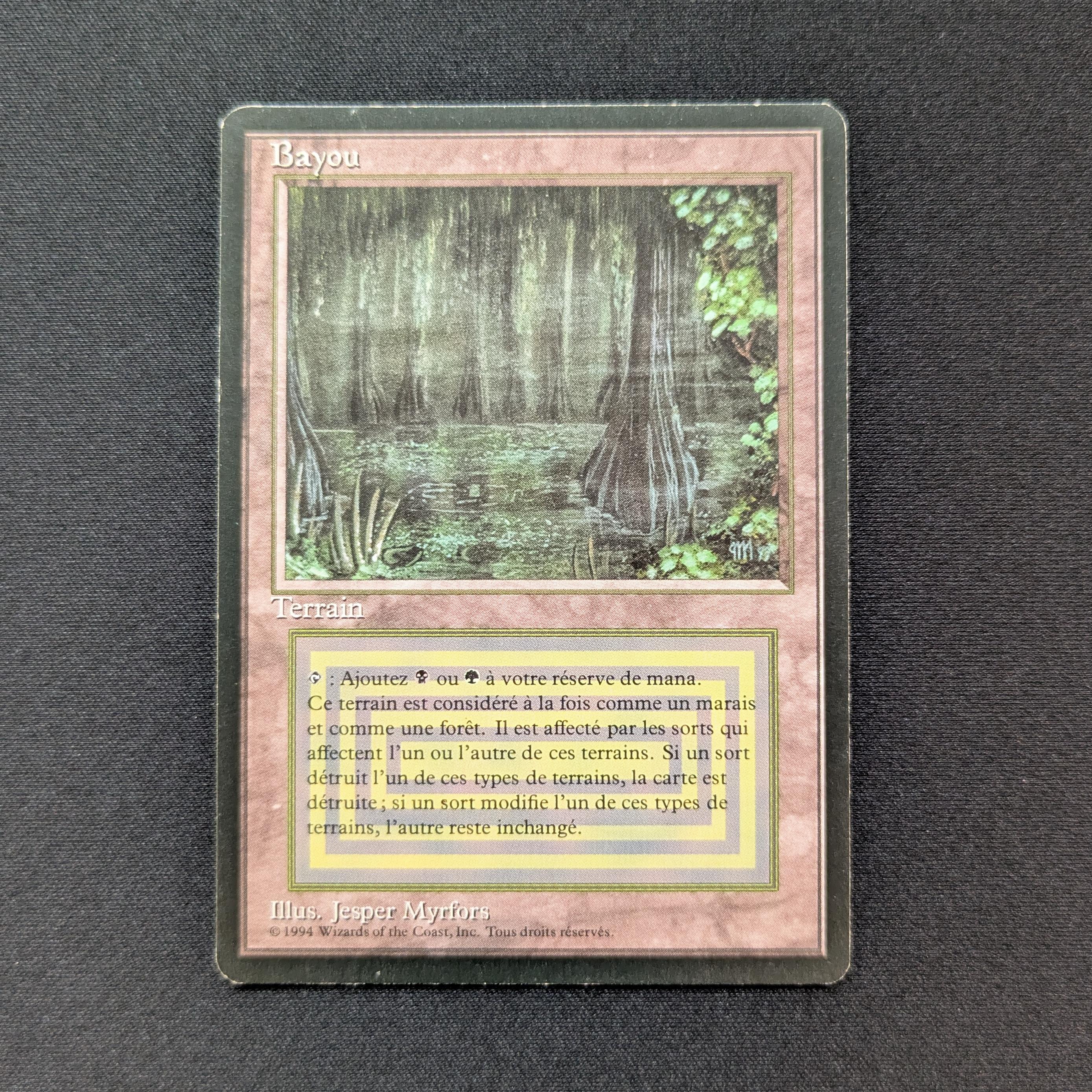 MTG Singles - Bayou - Foreign Black Bordered - French - GD - 28742