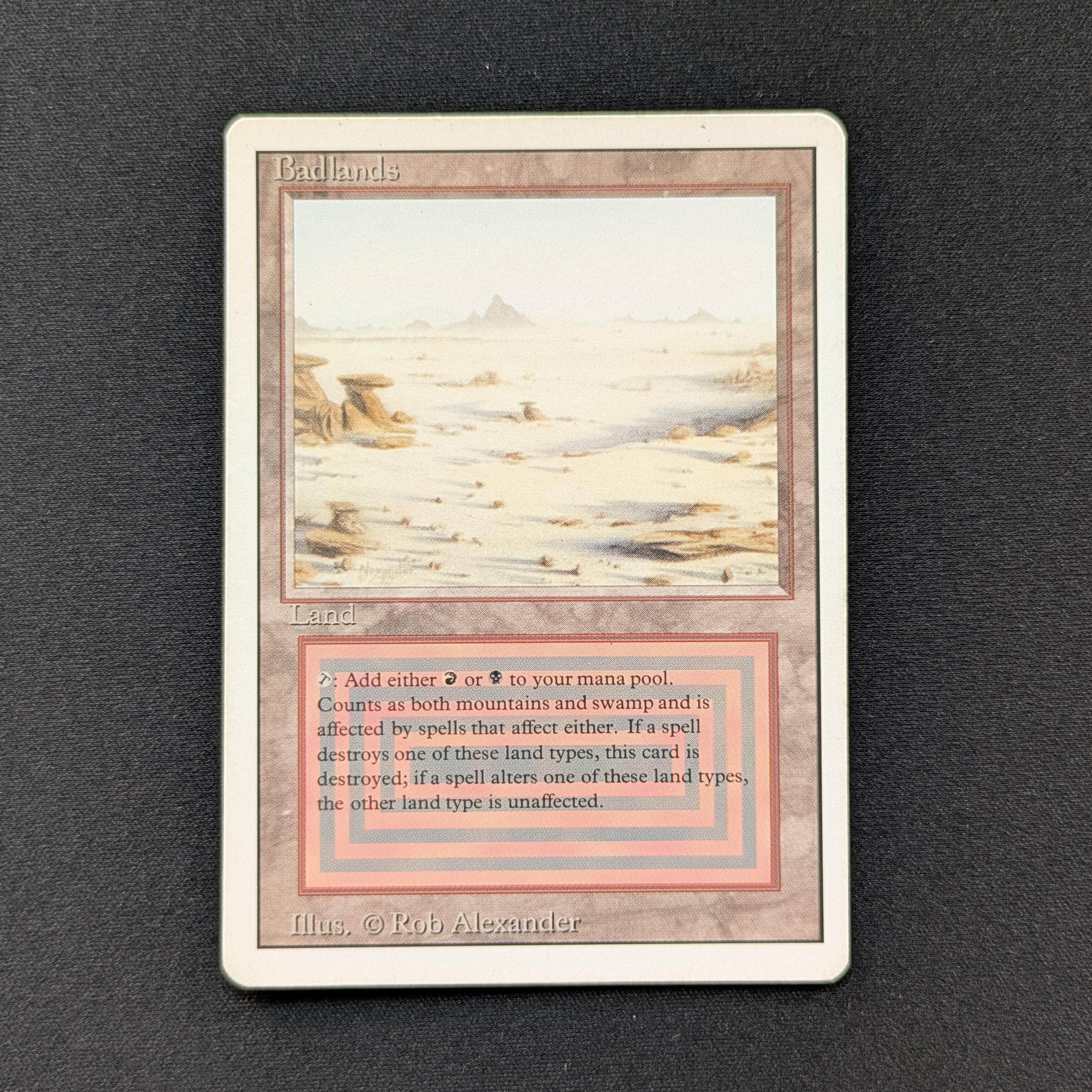 MTG Singles - Badlands - Revised - LP - 28795