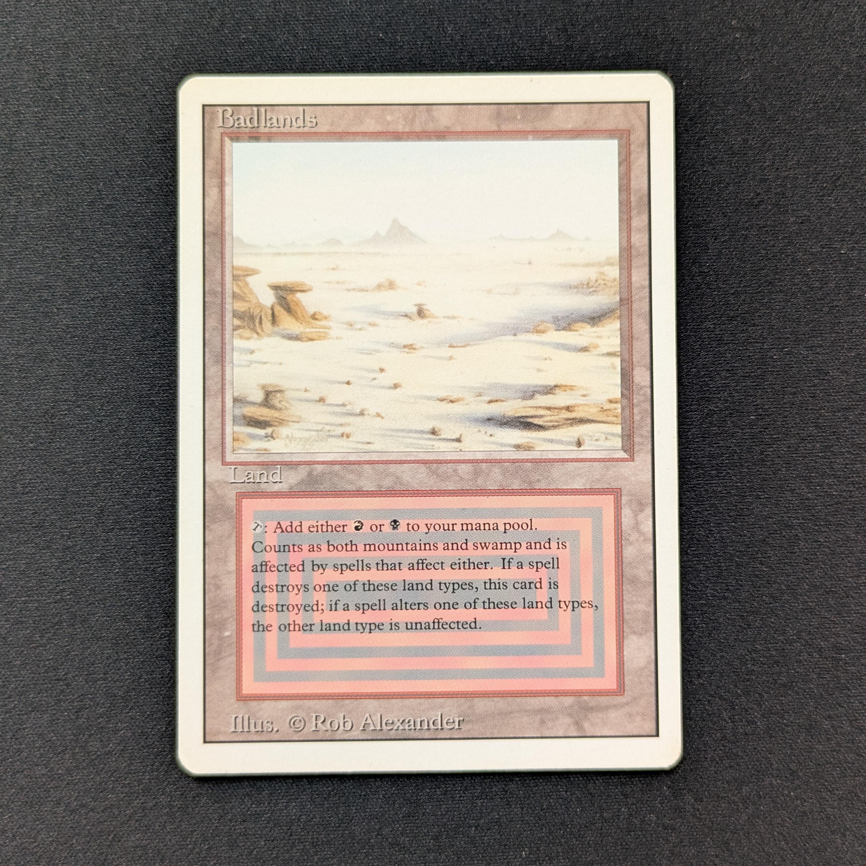 MTG Singles - Badlands - Revised - LP - 28796