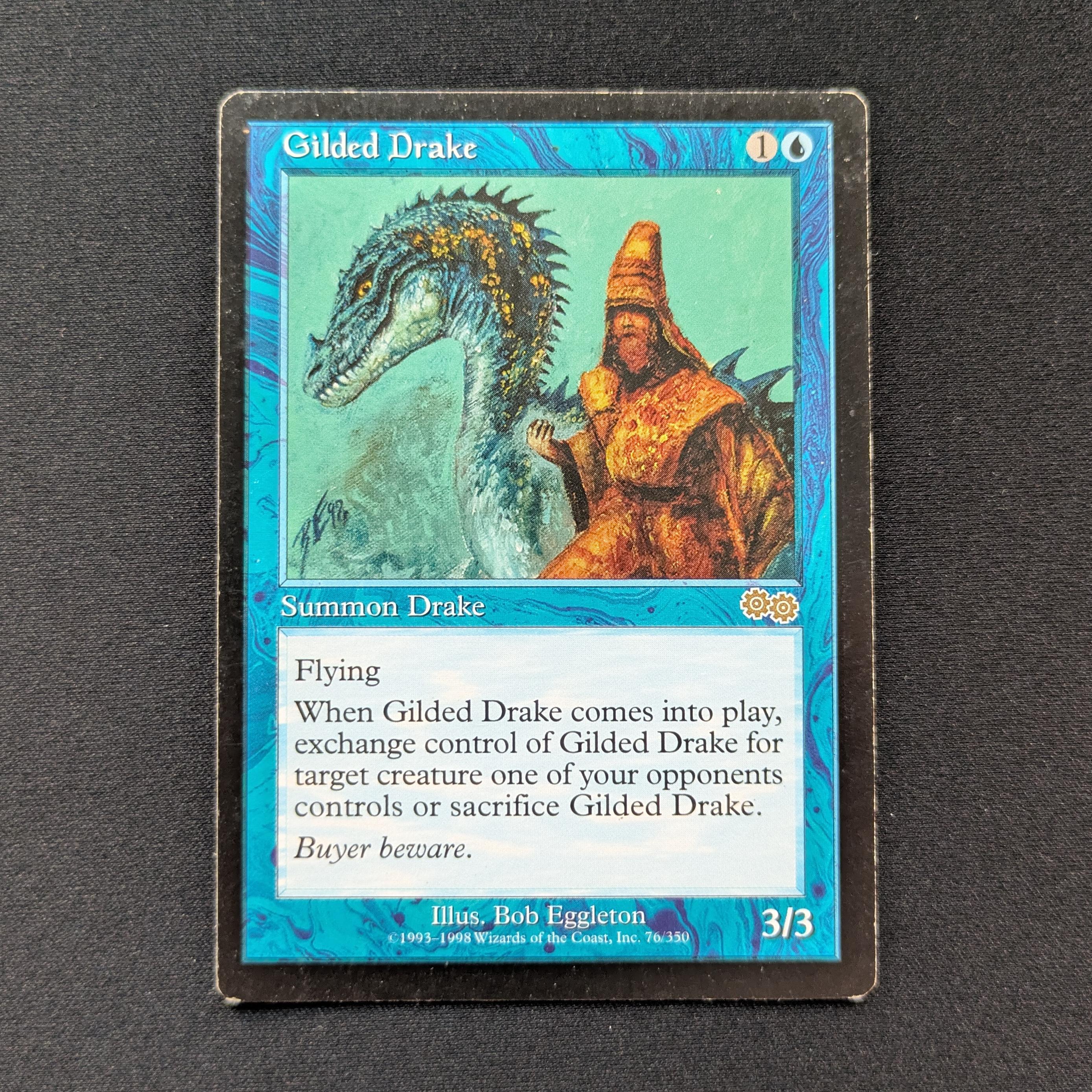 MTG Singles - Gilded Drake - Urza's Saga - English - LP - 28825