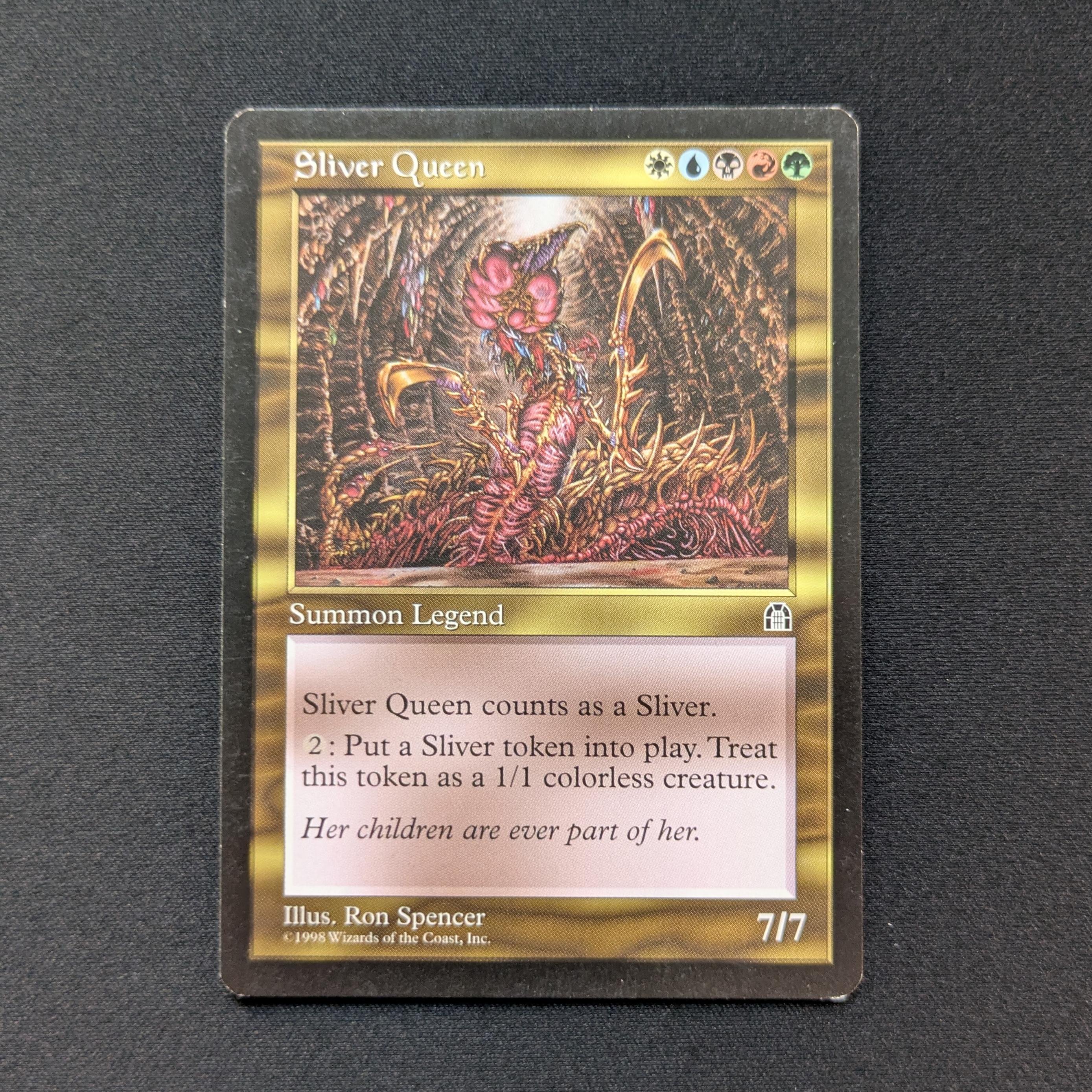 MTG Singles - Sliver Queen - Stronghold - English - EX - 28828