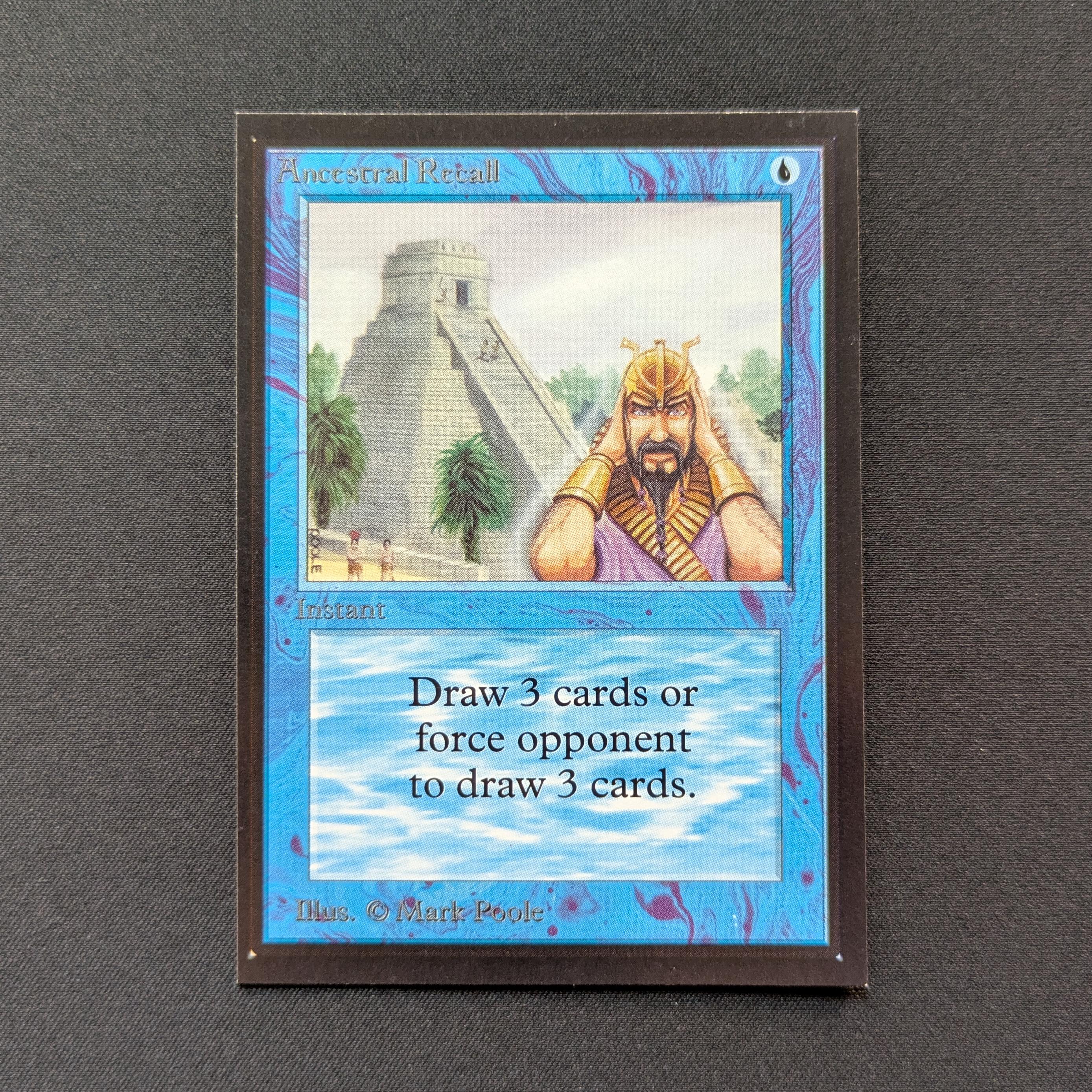 MTG Singles - Ancestral Recall - Collectors' Edition - NM - 28871