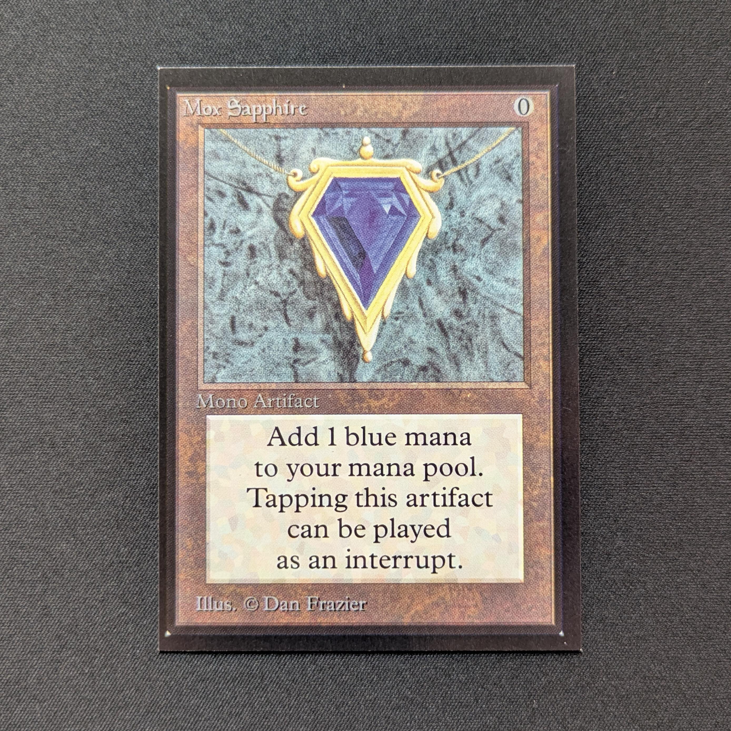 MTG Singles - Mox Sapphire - Collectors' Edition - NM - 28878