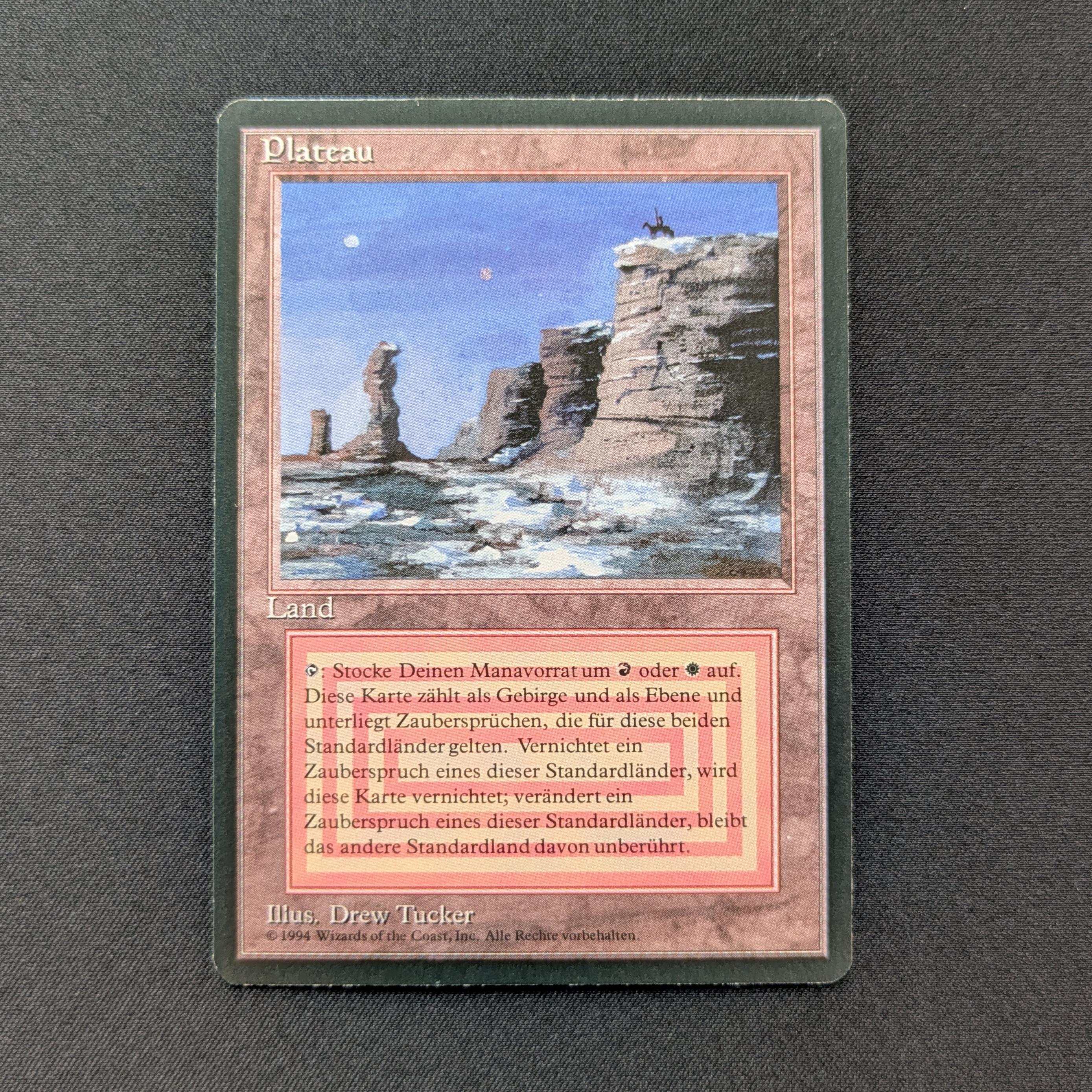 MTG Singles - Plateau - Foreign Black Bordered - German - NM - 28883