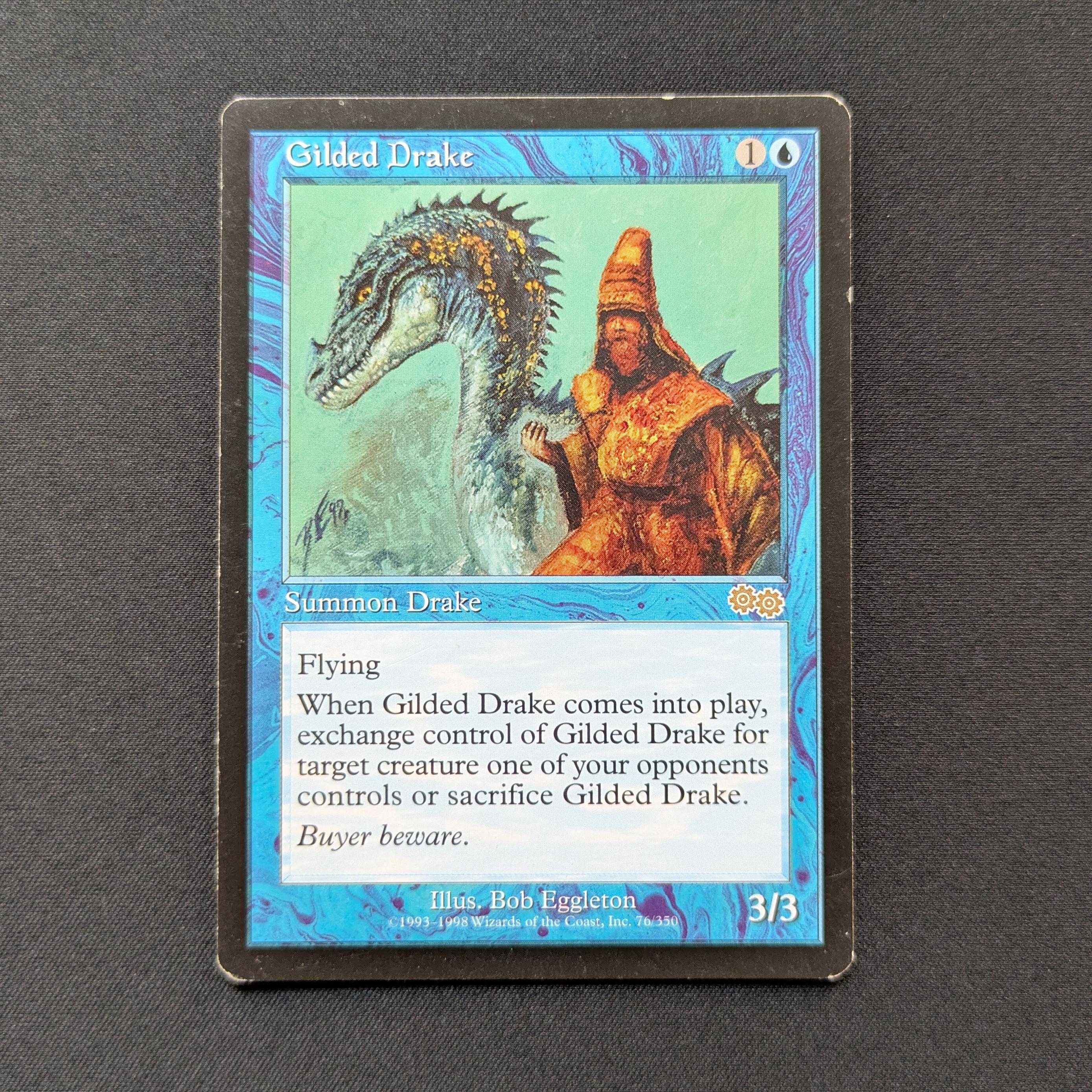 MTG Singles - Gilded Drake - Urza's Saga - English - GD - 28894