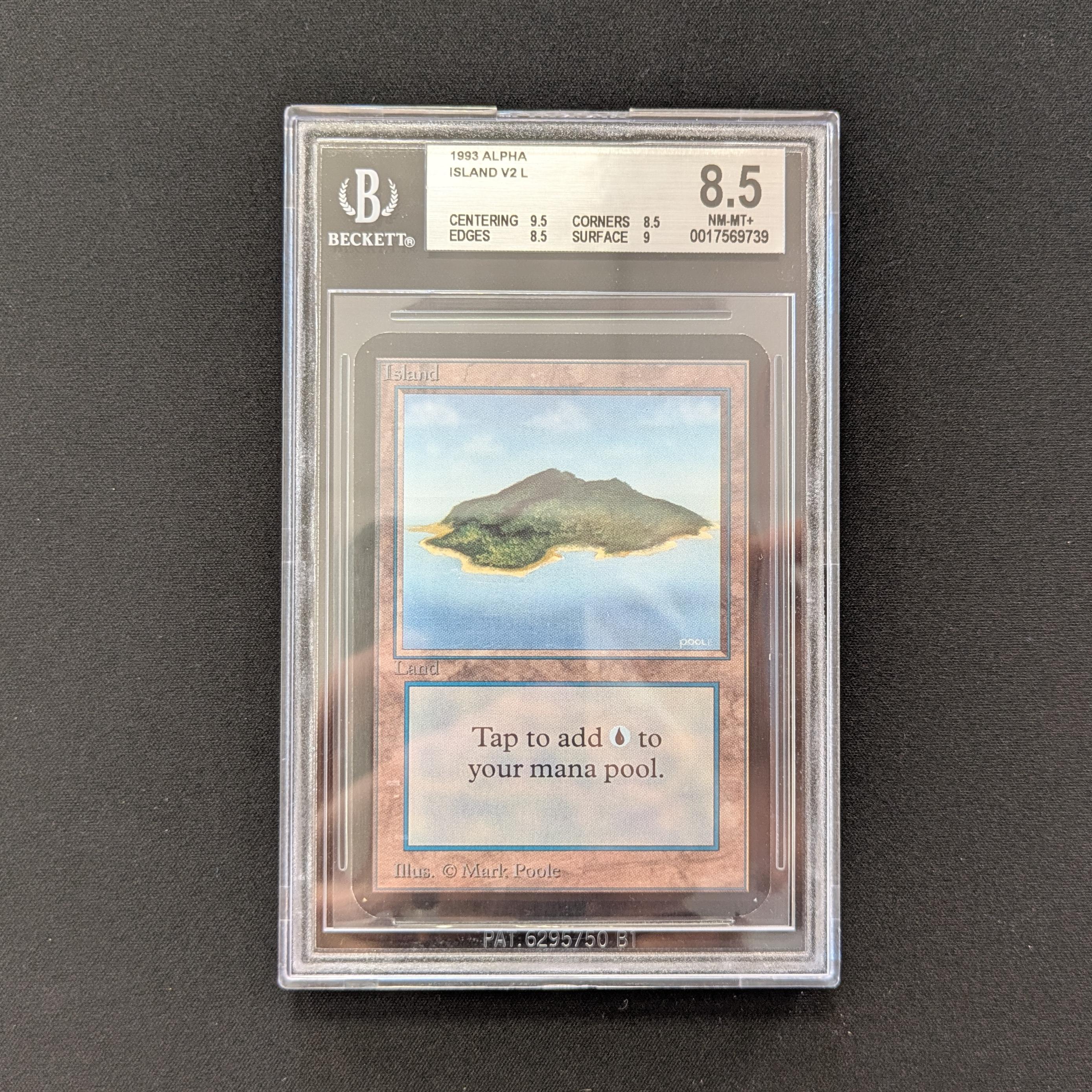 MTG Singles - Island (V.2) - Alpha - BGS 8.5 -