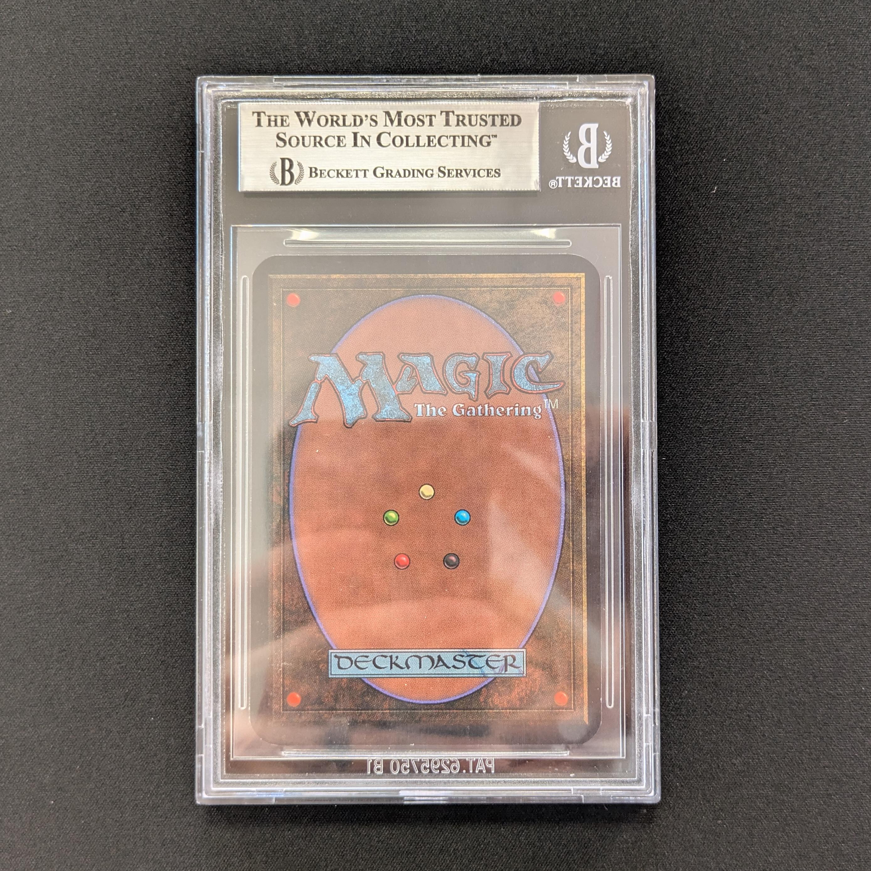 MTG Singles - Swamp (V.2) - Alpha - BGS 8 -