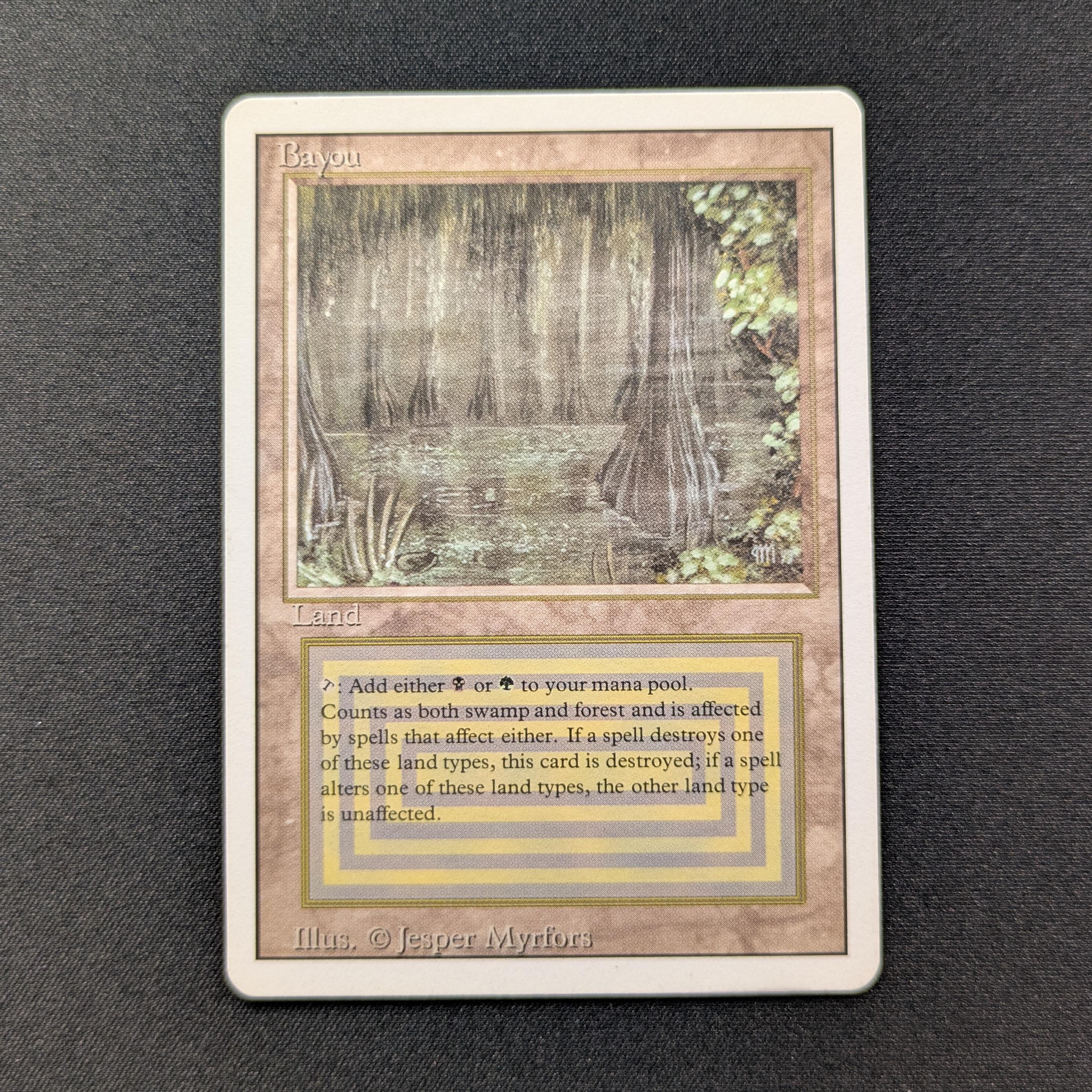 MTG Singles - Bayou - Revised - LP - 29011