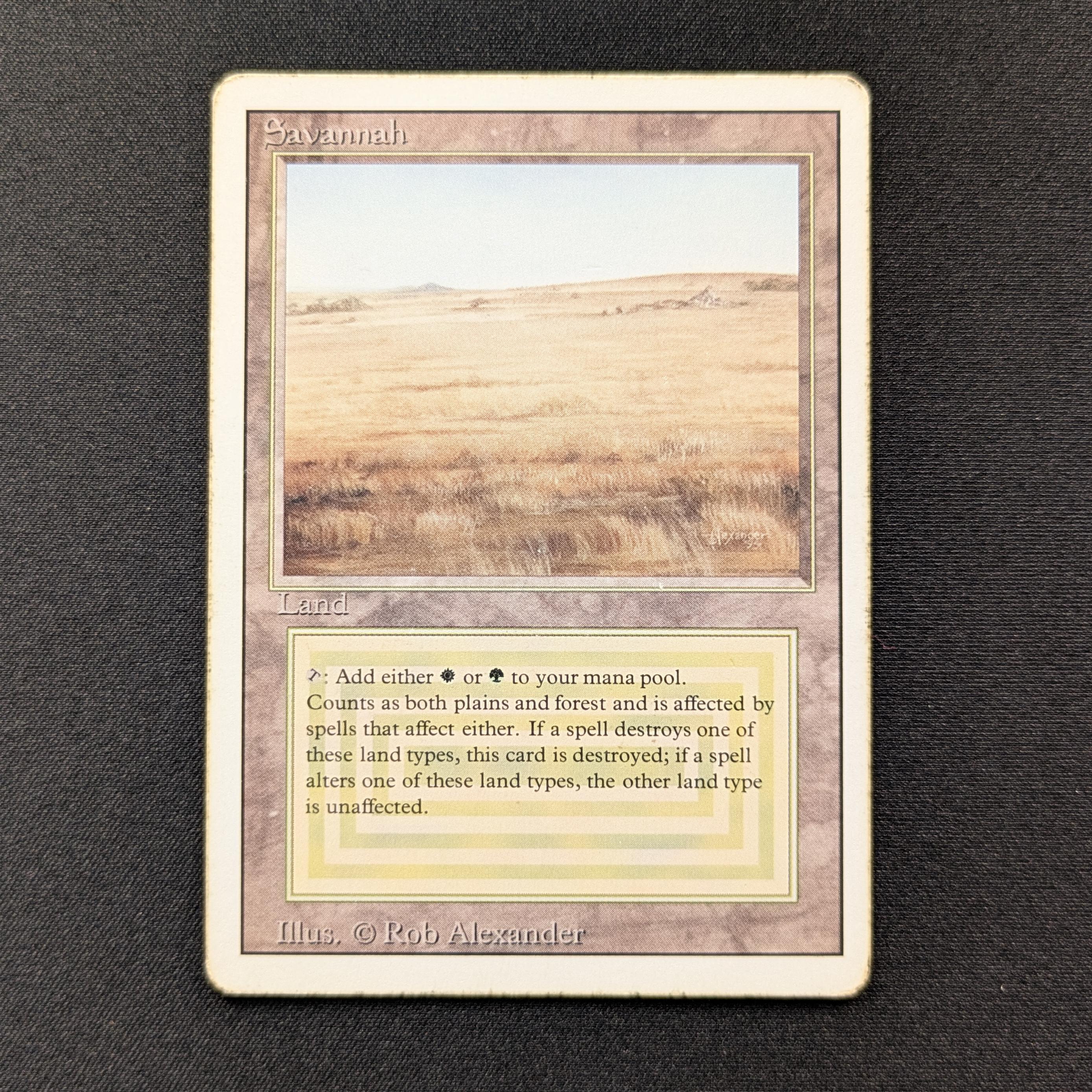 MTG Singles - Savannah - Revised - PL - 29013