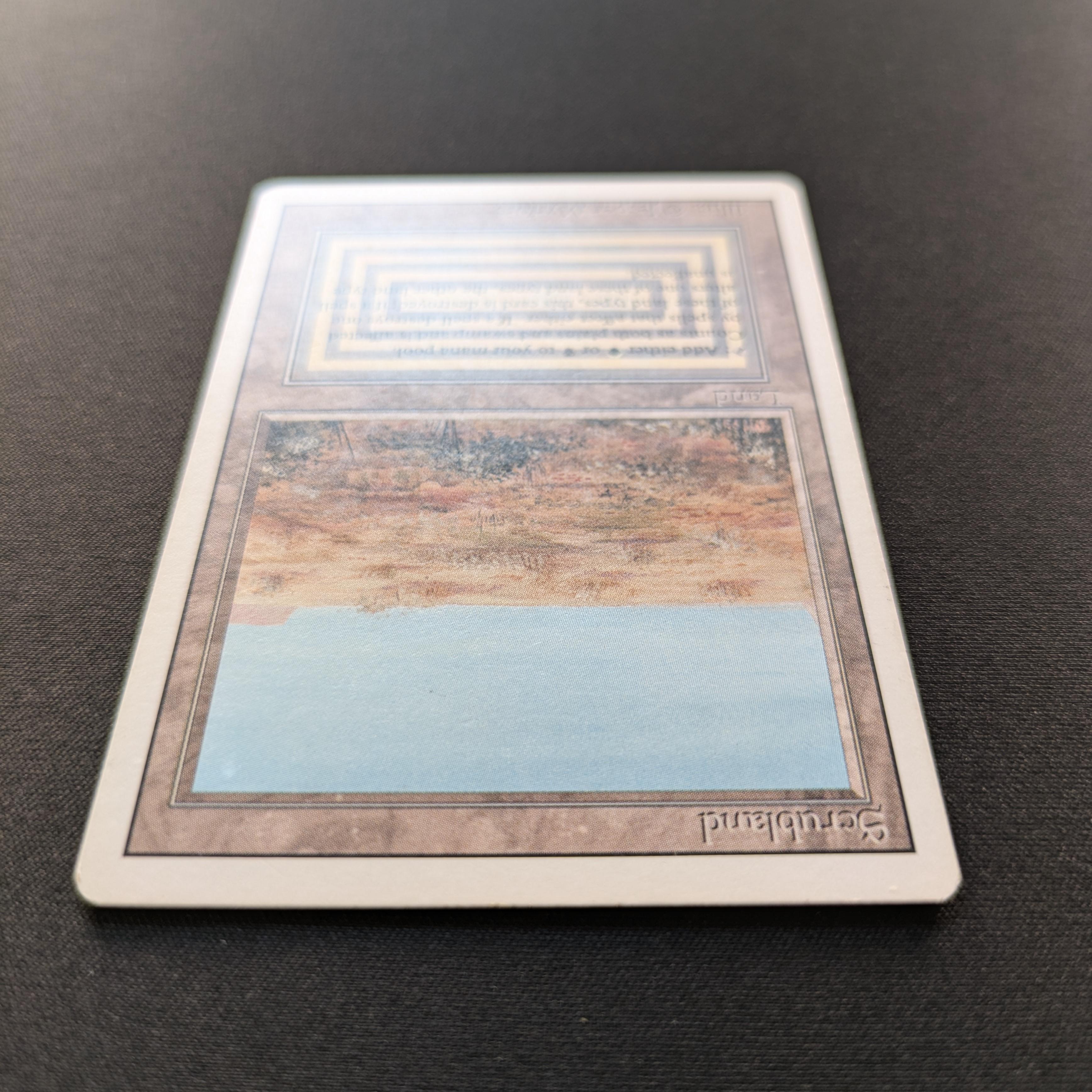 MTG Singles - Scrubland - Revised -