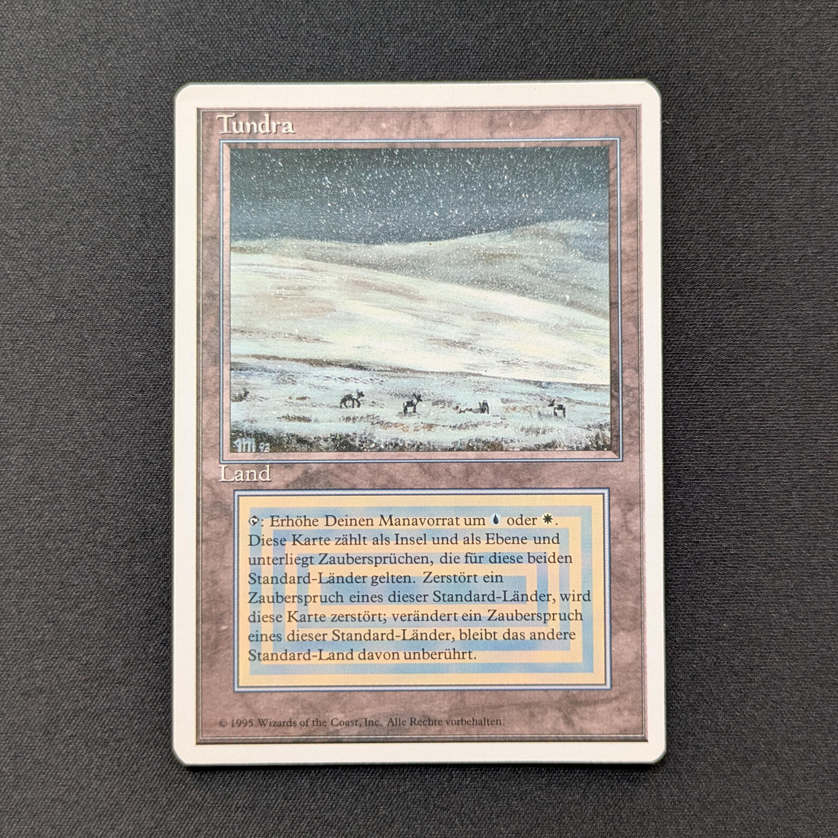 MTG Singles - Tundra - Foreign White Bordered - German - EX - 29032