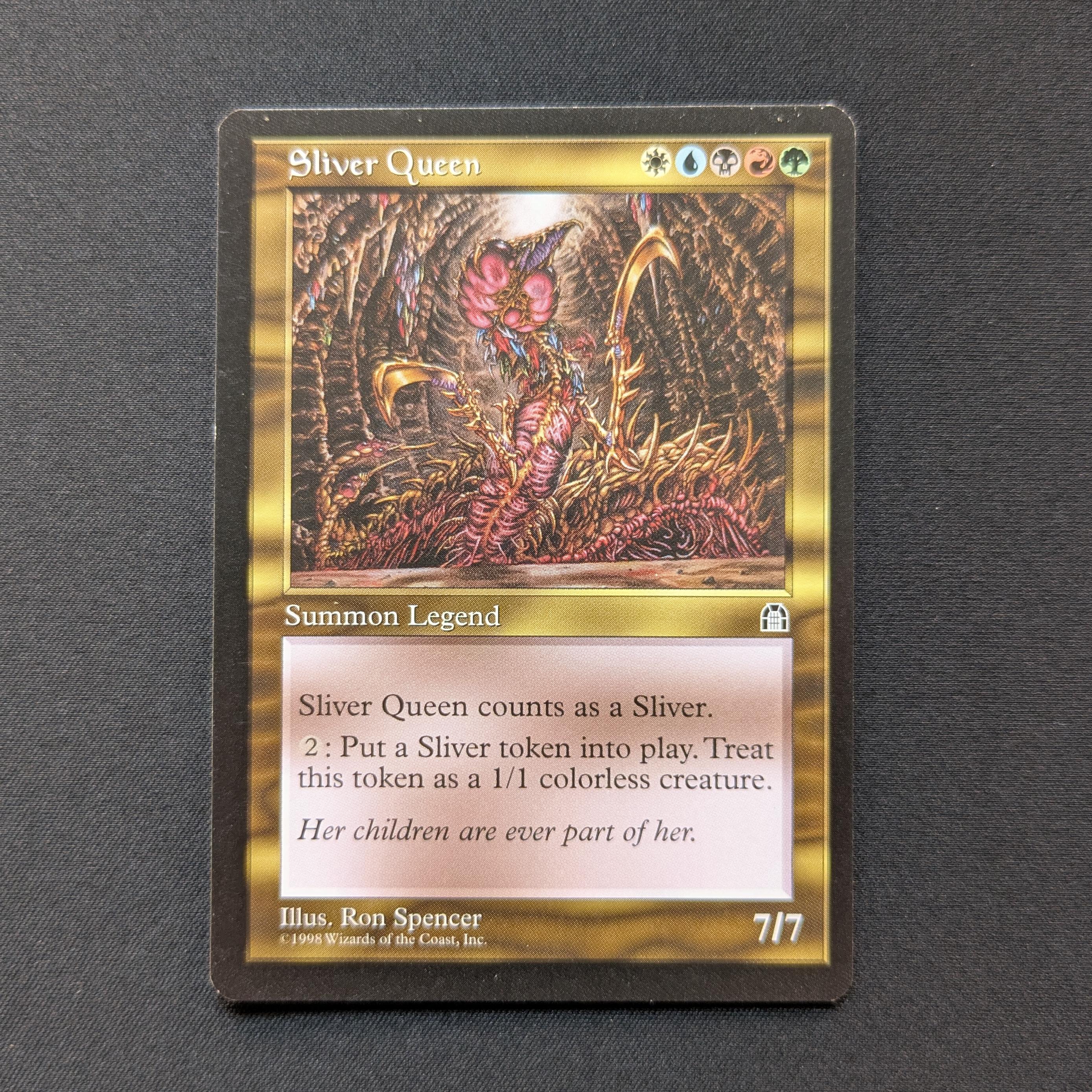 MTG Singles - Sliver Queen - Stronghold - English - EX - 29034
