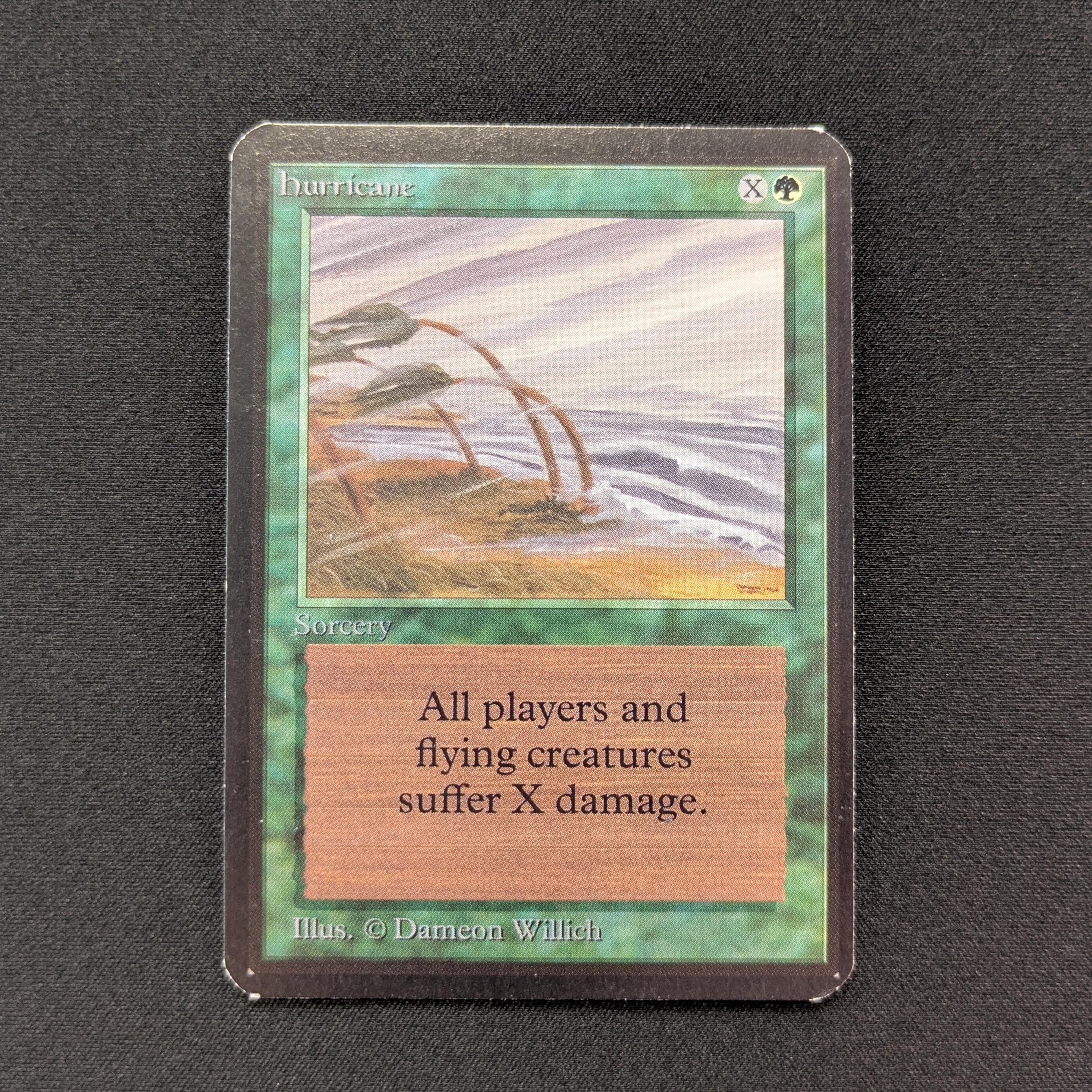 MTG Singles - Hurricane - Alpha - EX - 29065