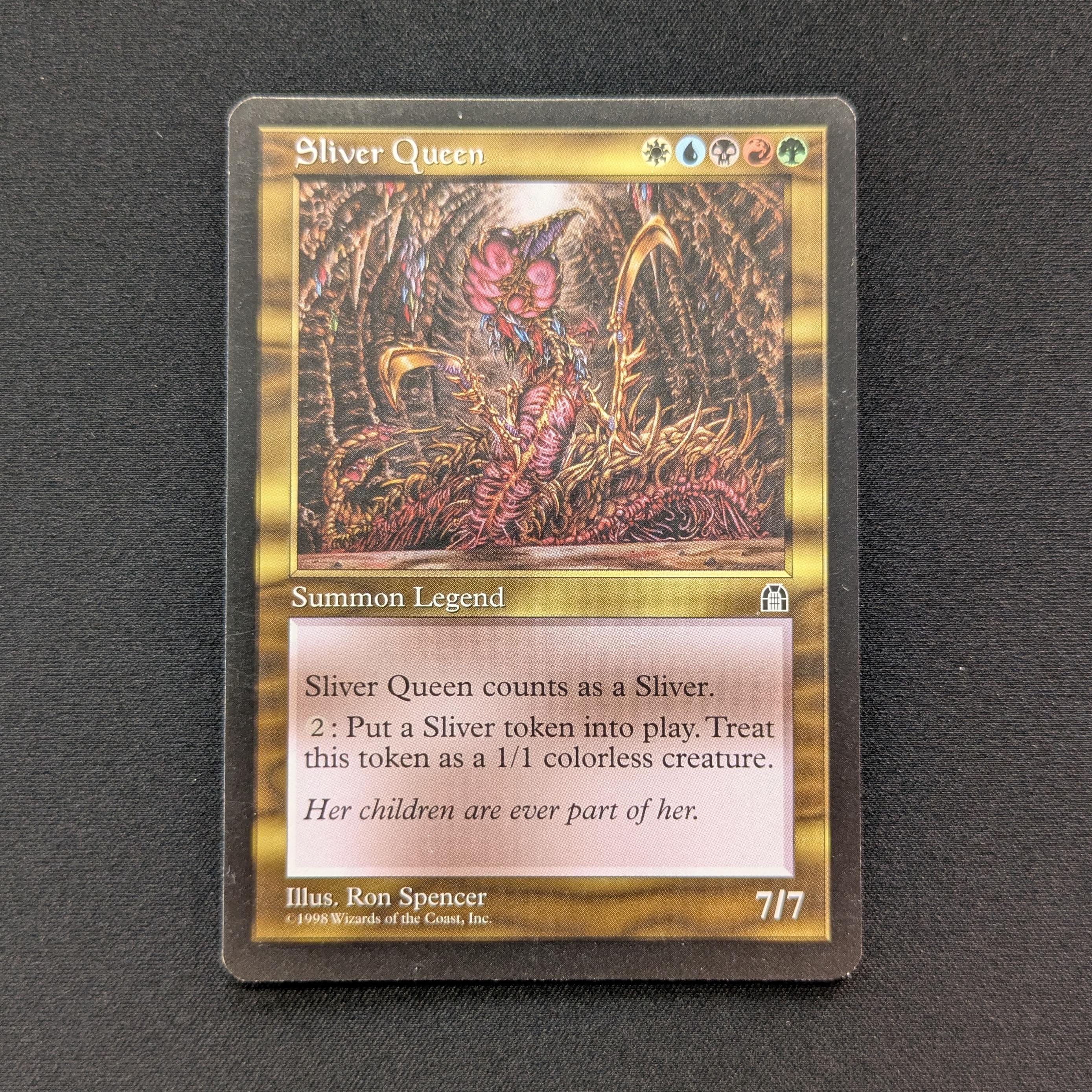 MTG Singles - Sliver Queen - Stronghold - English - EX - 29090