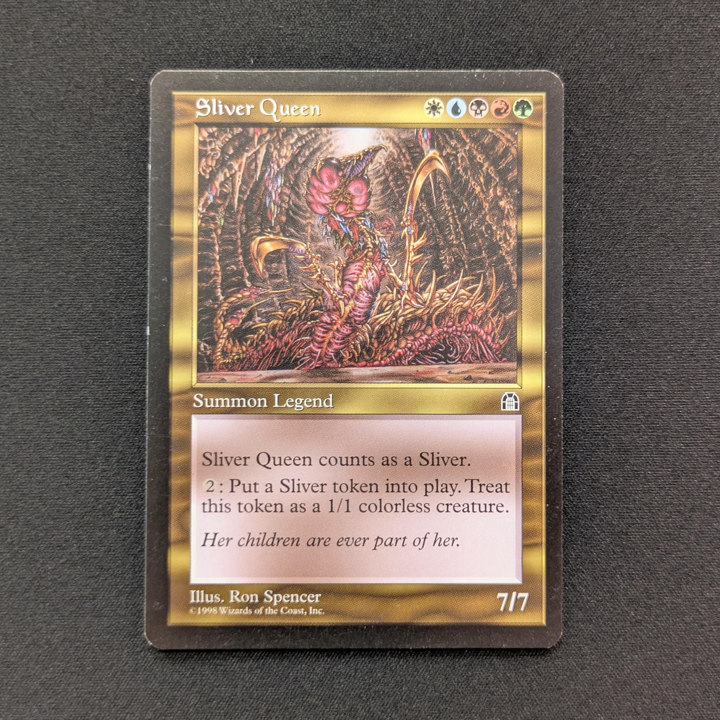 MTG Singles - Sliver Queen - Stronghold - English - EX - 29091
