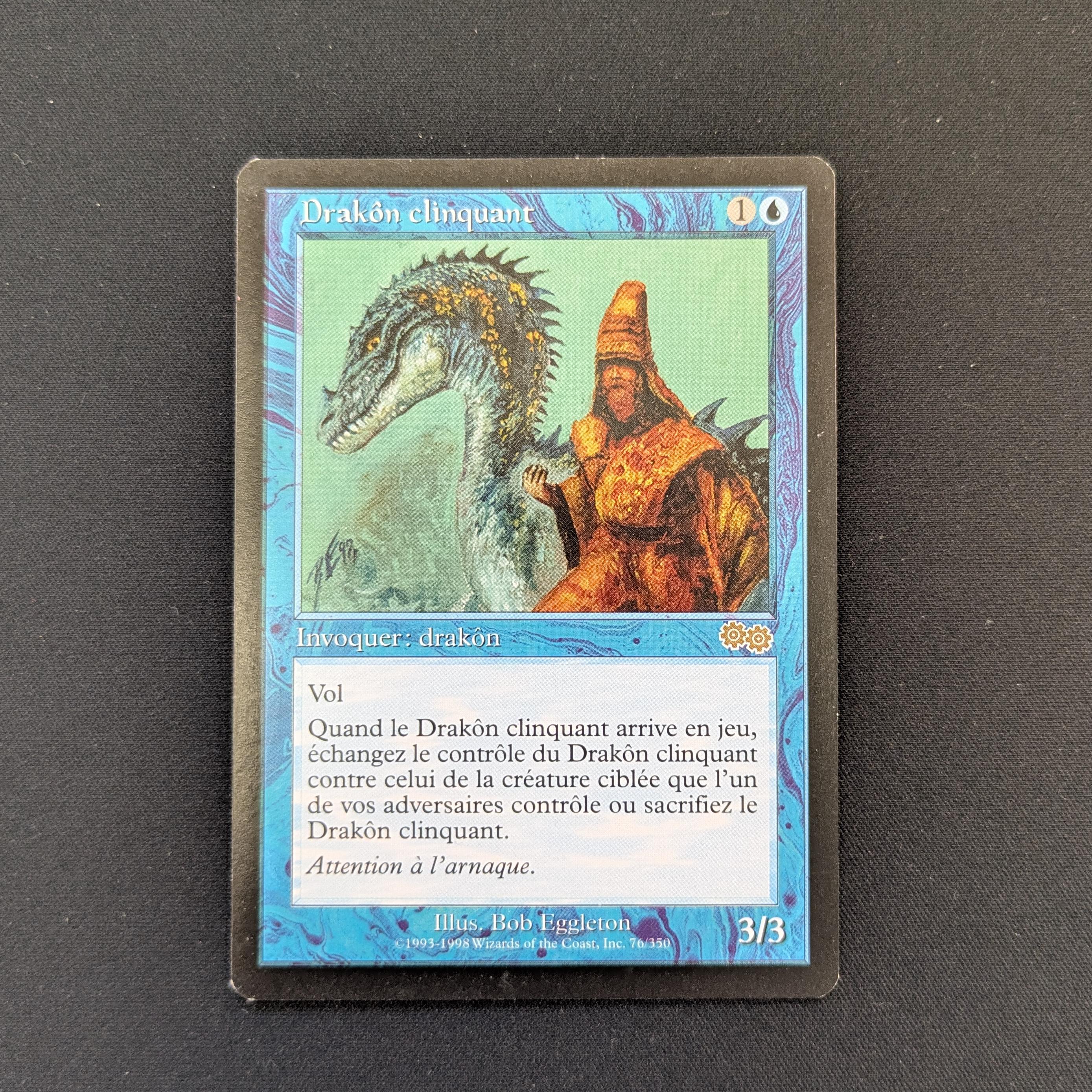 MTG Singles - Gilded Drake - Urza's Saga - French - EX - 29147