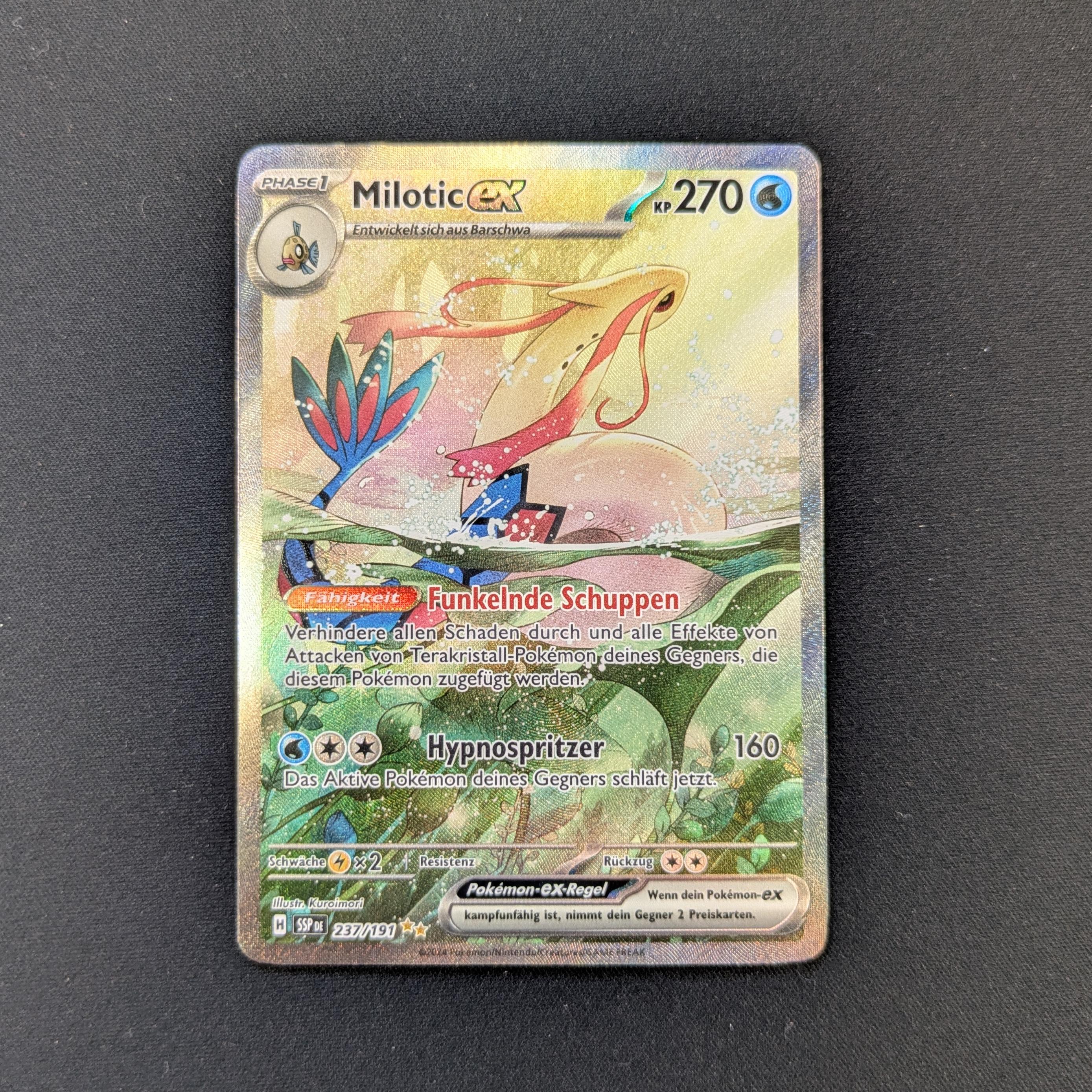PTCG Singles - Milotic ex (SSP 237) - Surging Sparks -