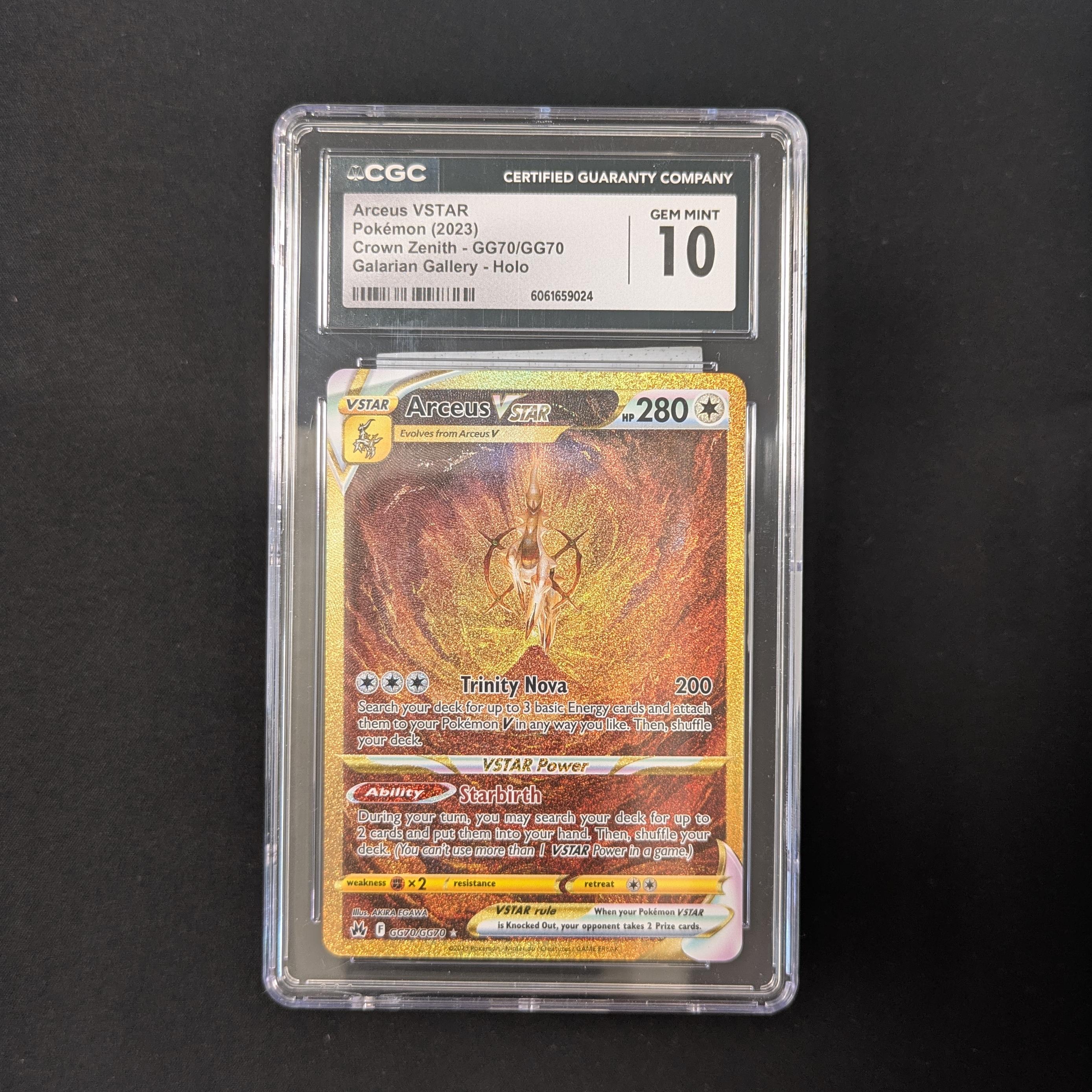PTCG Singles - Arceus VSTAR (CRZ GG70) - Crown Zenith -