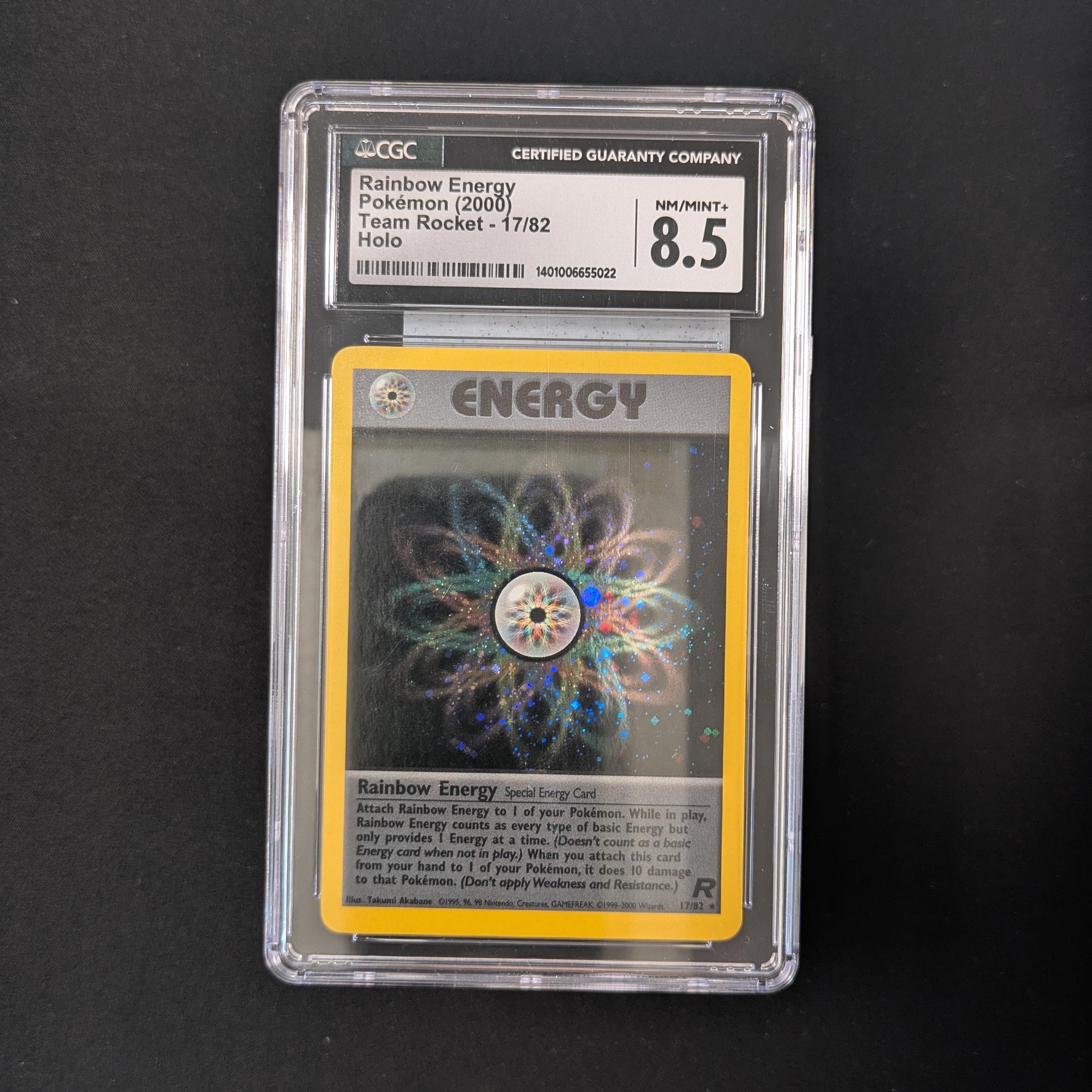 PTCG Singles - Rainbow Energy (TR 17) - Team Rocket -